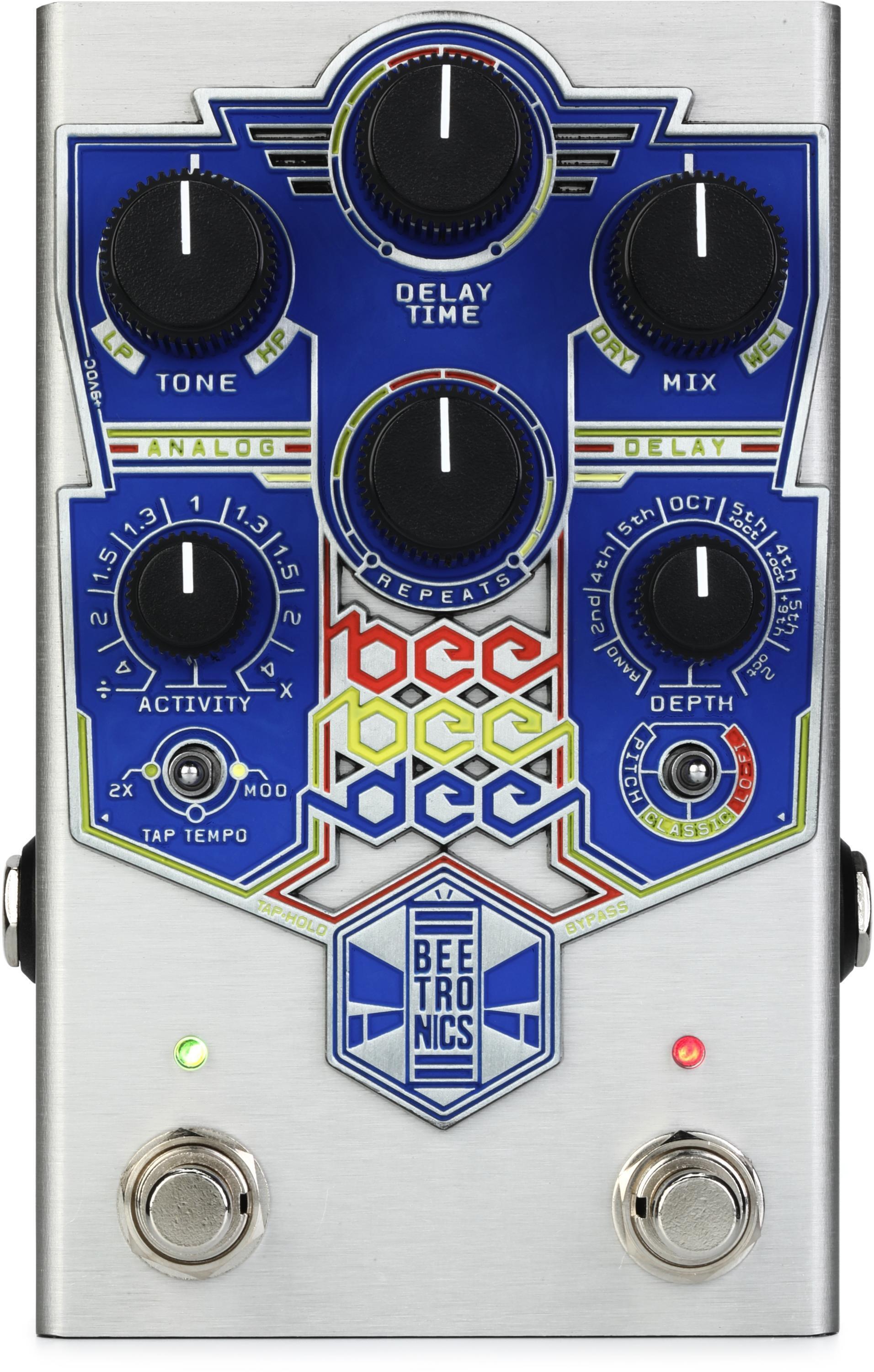 Beetronics FX BeeBeeDee Analog Delay Pedal - Beeluxe Memory