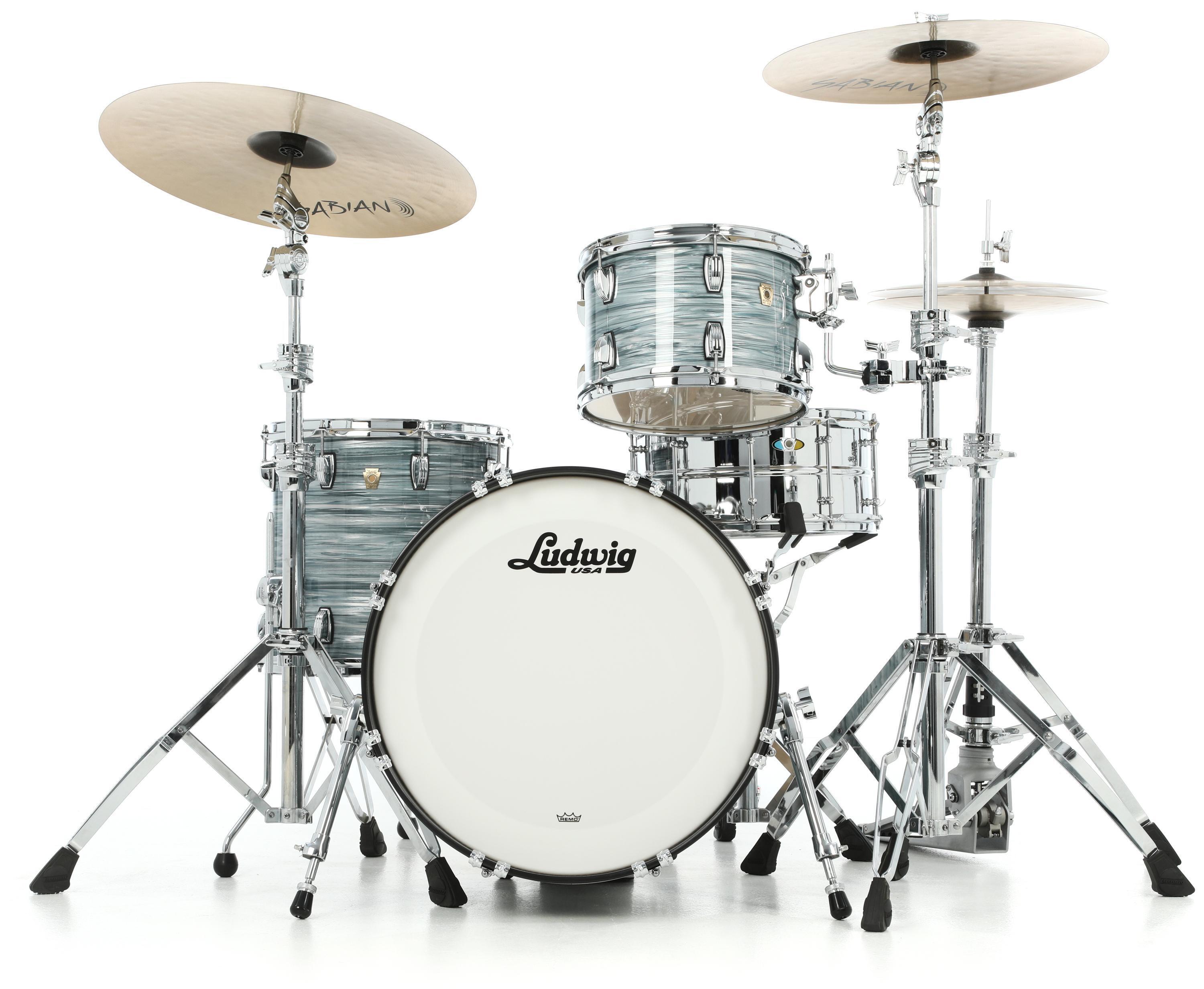 Ludwig Classic Maple Downbeat 3-piece Shell Pack - Vintage
