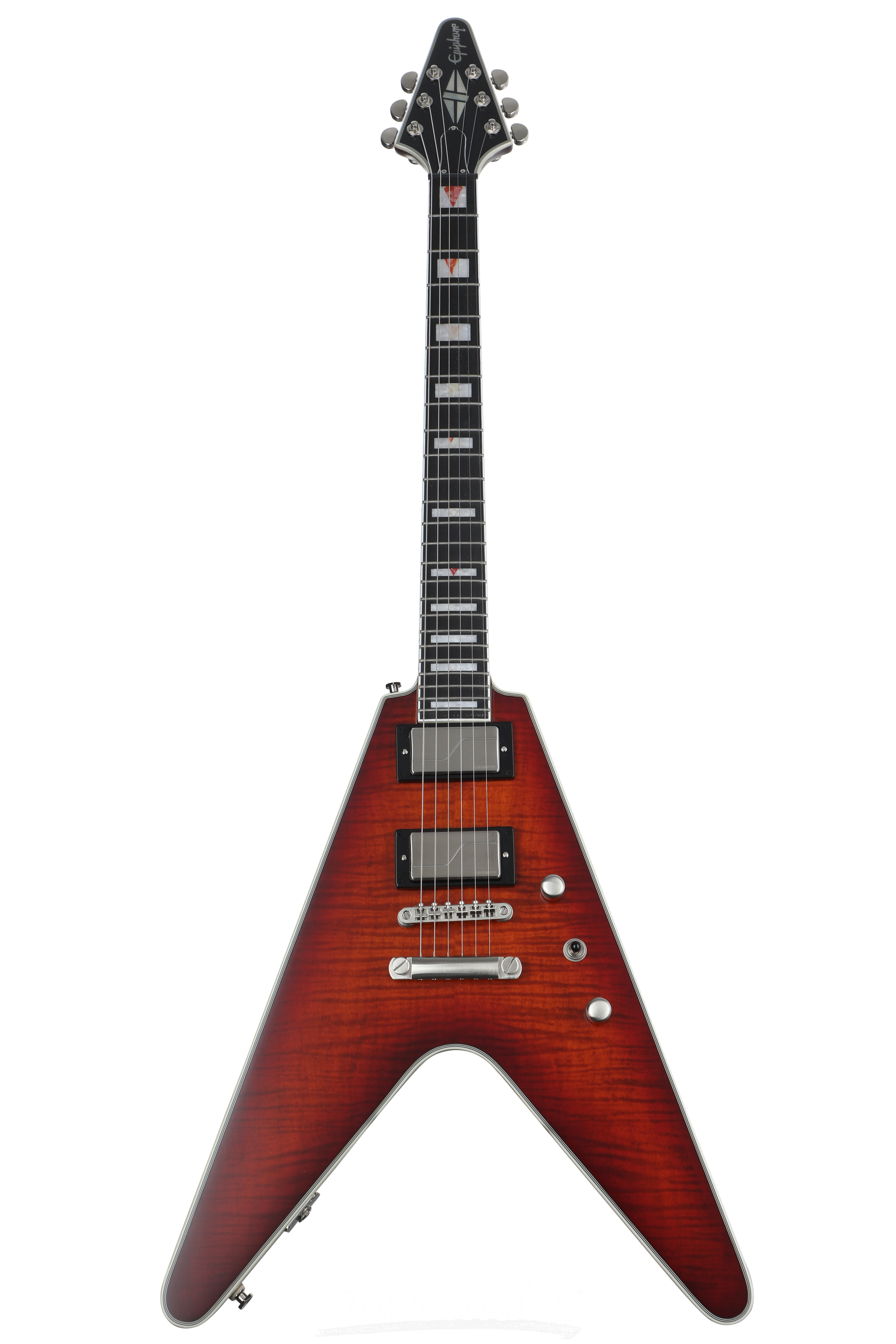 Epiphone Flying V Prophecy Electric Guitar - Aged Bengal Tiger