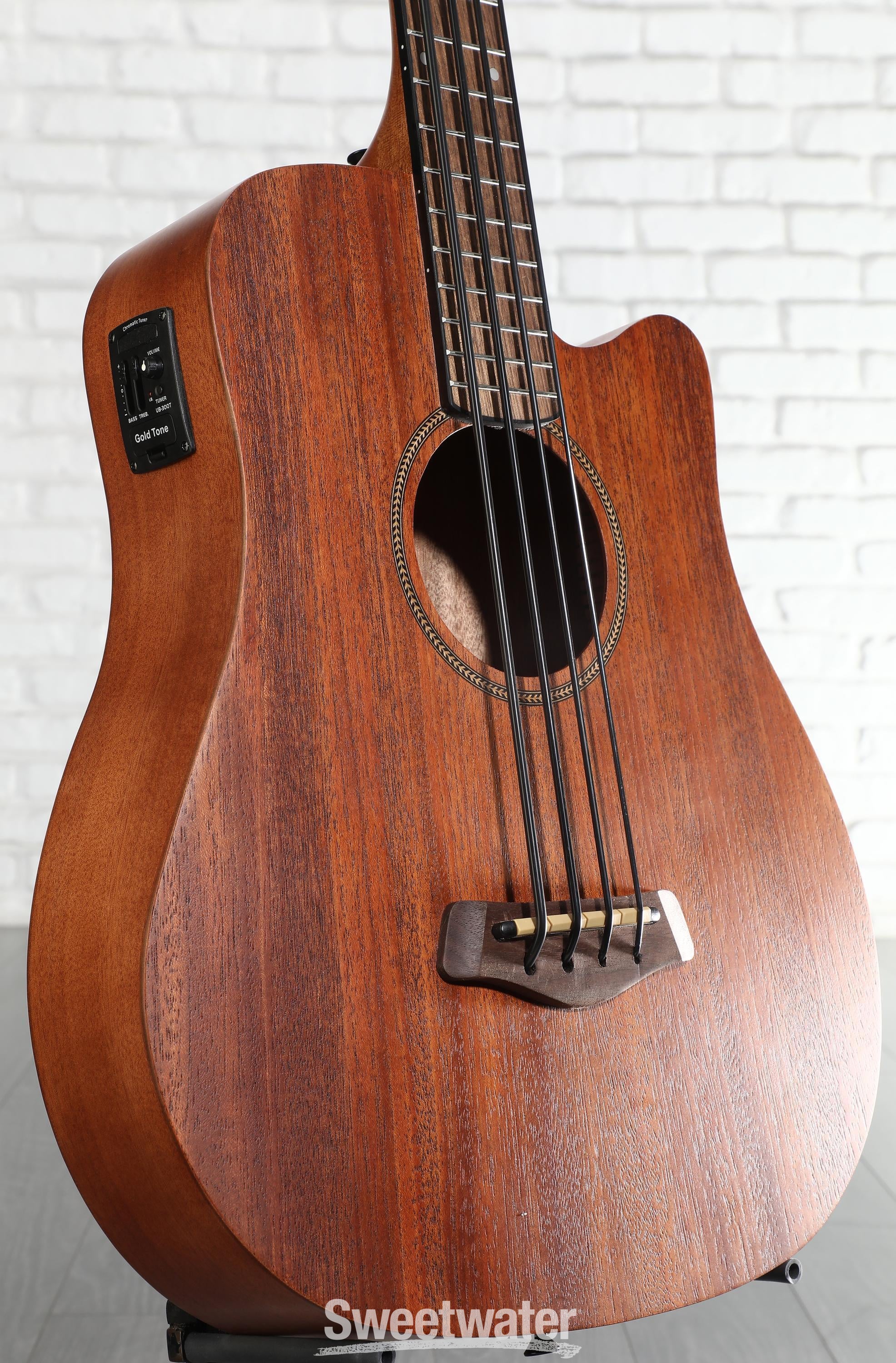 Photo of Gold Tone M-Bass25 25-inch Scale Acoustic-electric MicroBass - Natural