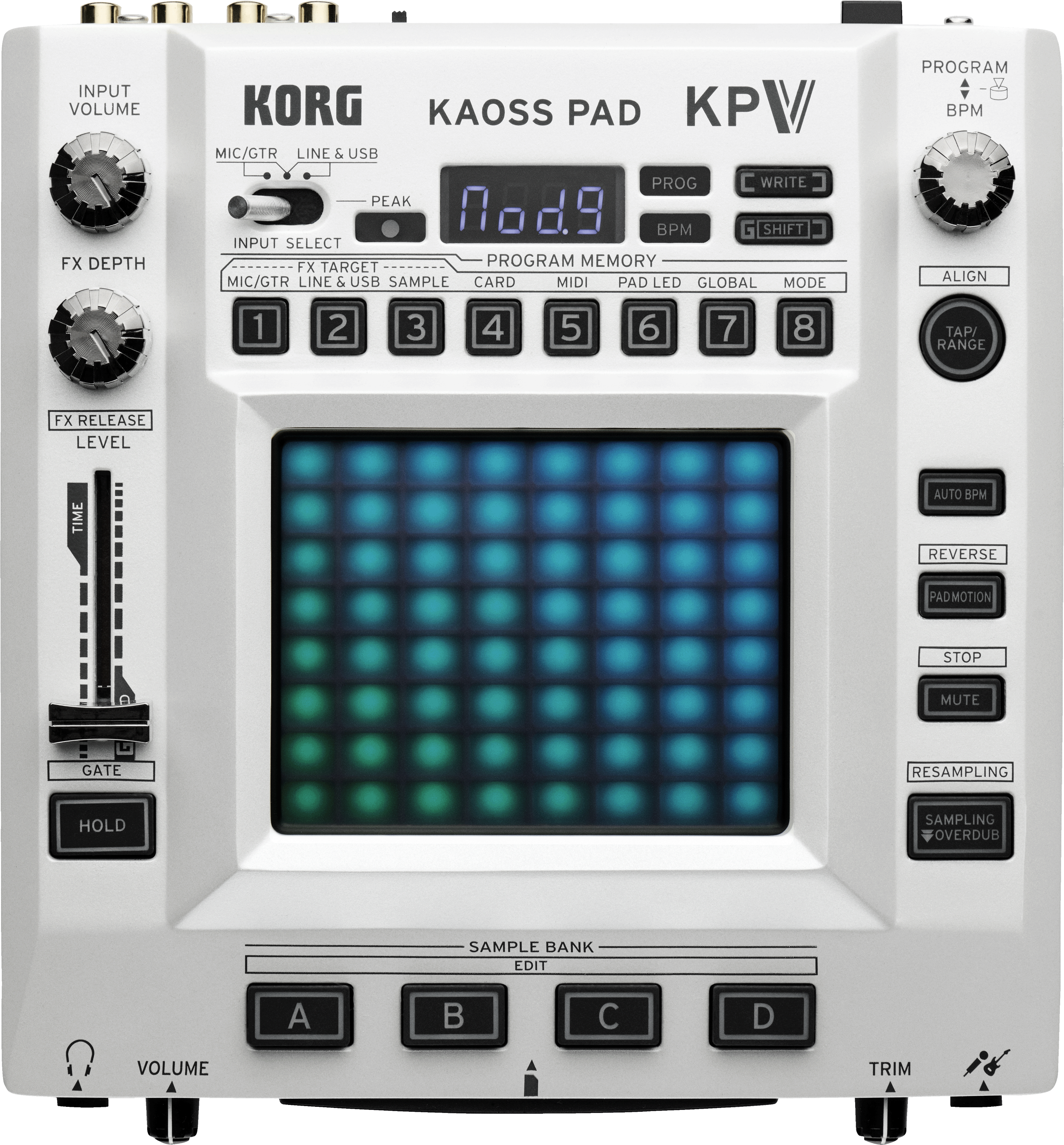 Korg Kaoss Pad KP3+ Dynamic Effect and Sampler | Sweetwater