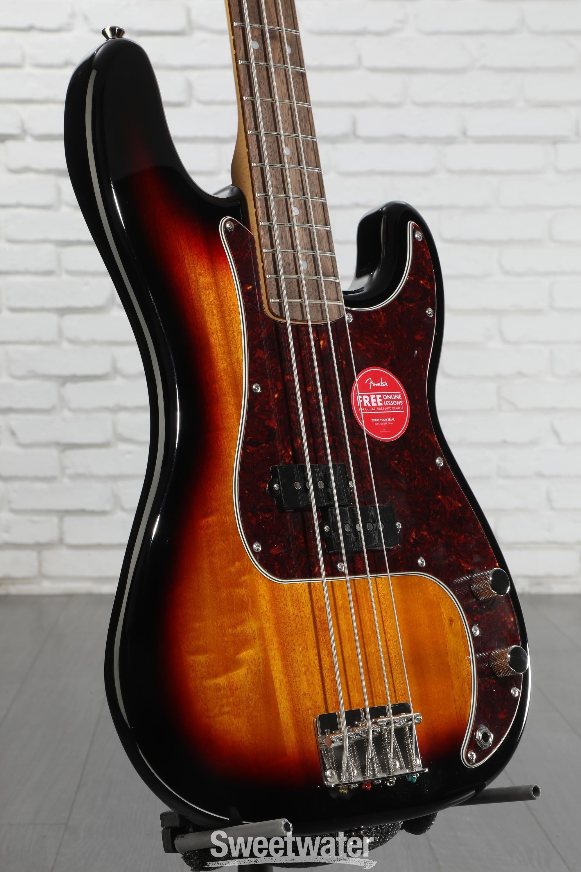 Squier Classic Vibe '60s Precision Bass - 3-Tone Sunburst | Sweetwater