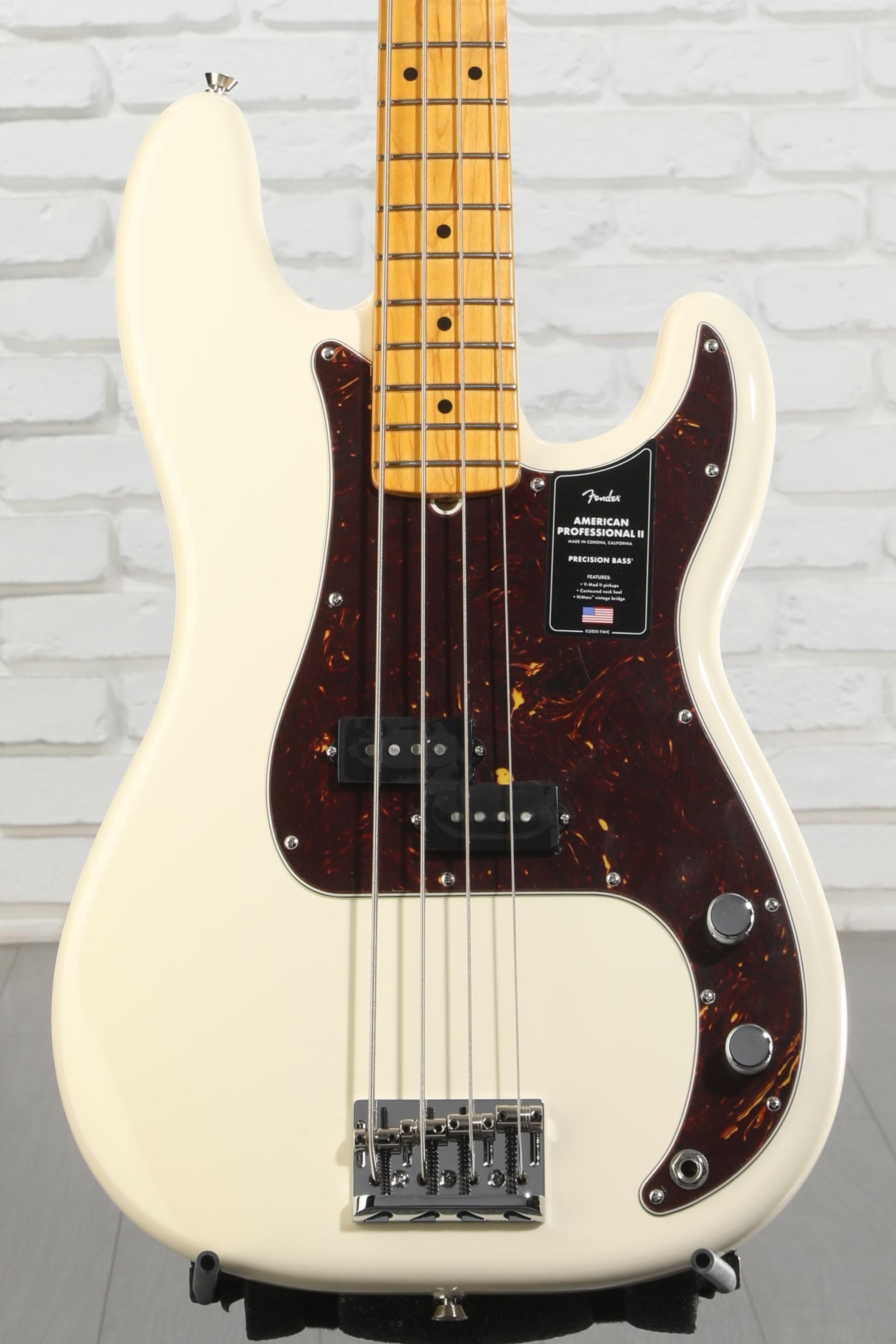 Fender Precision Bass アイボリー Fender Standard Precision Bass - Arctic White with Rosewood