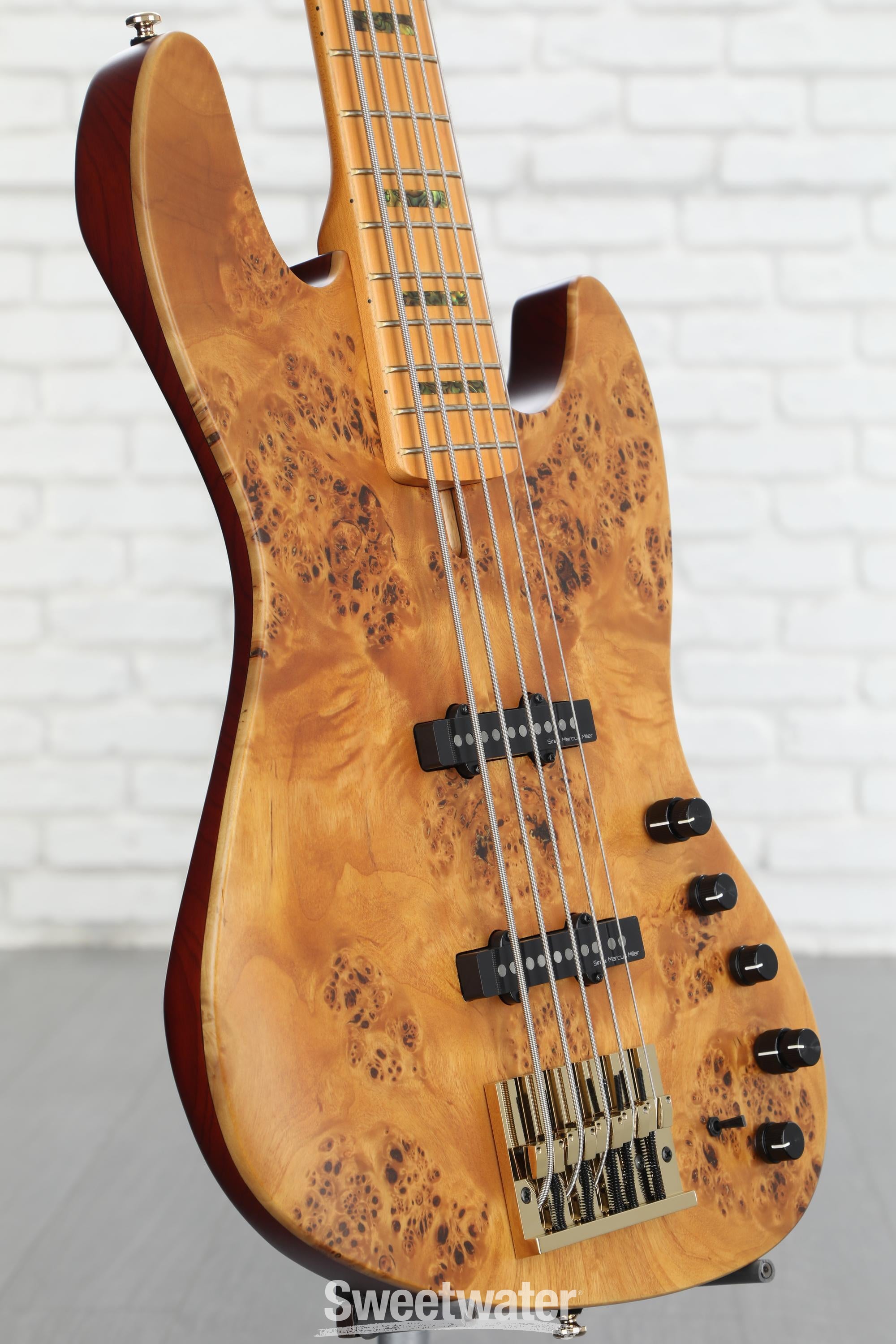 Sire Marcus Miller V10 5-string Bass Guitar - Natural Satin