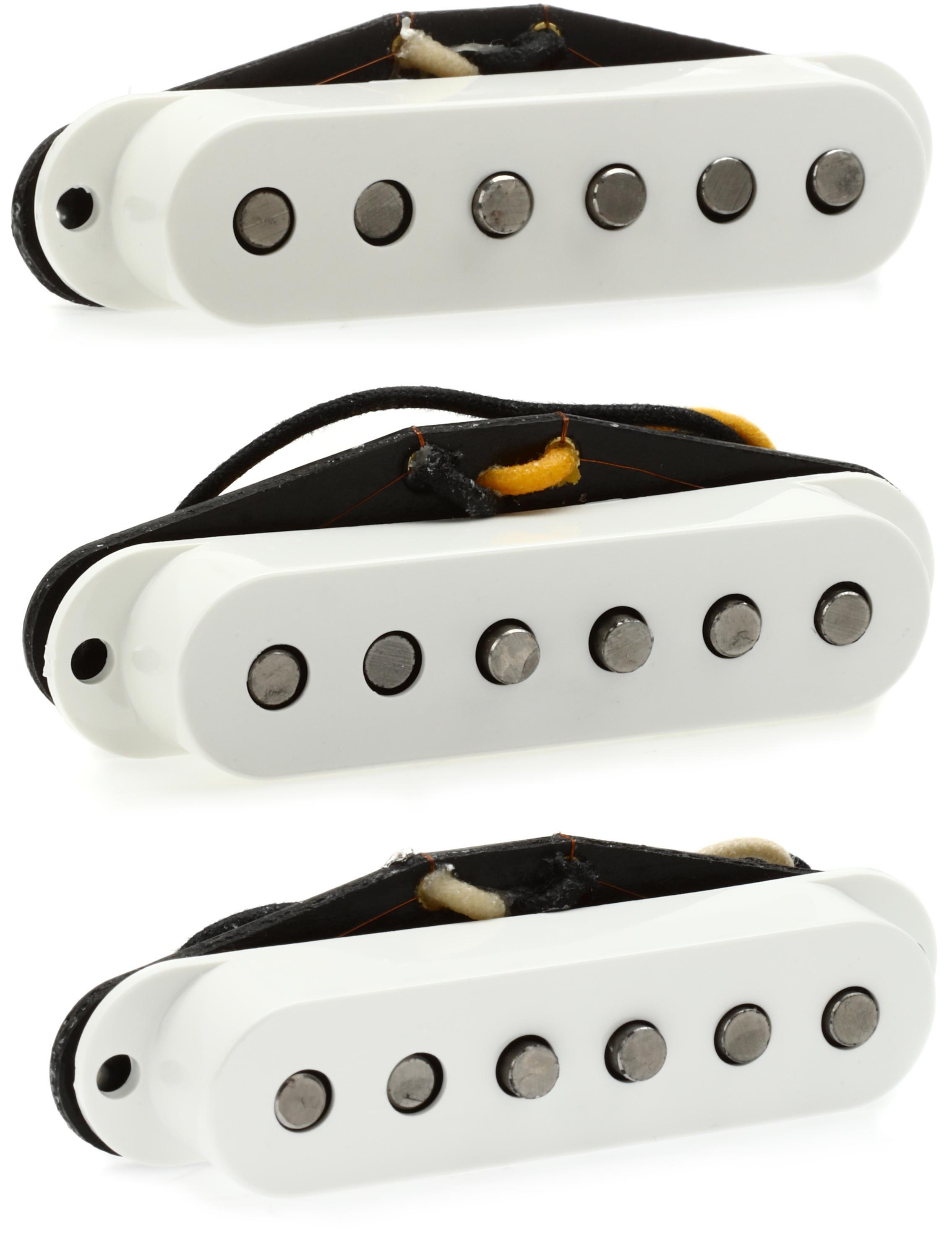 Fender Custom Shop Fat '50s Stratocaster 3-piece Pickup Set - White