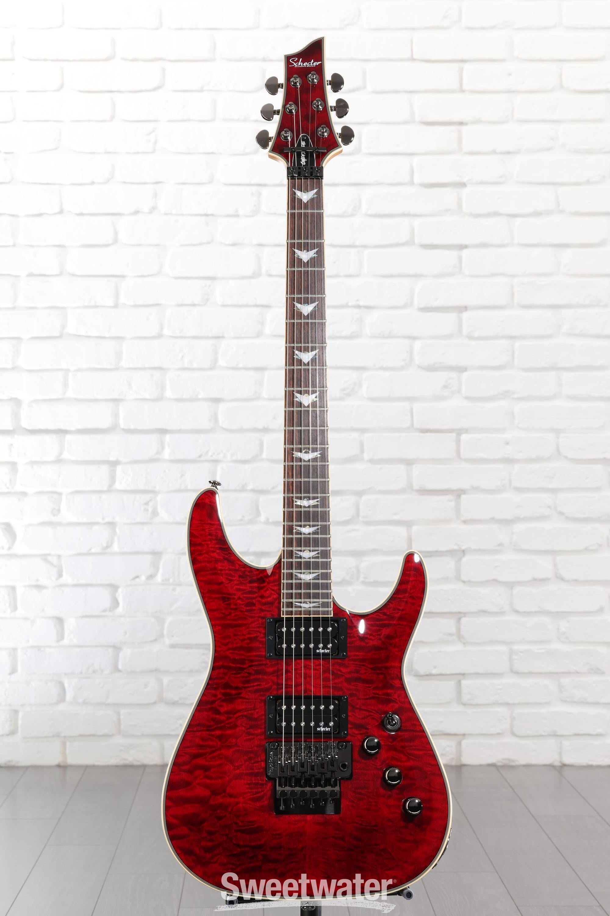 Schecter Omen Extreme-6 FR Electric Guitar - Black Cherry | Sweetwater