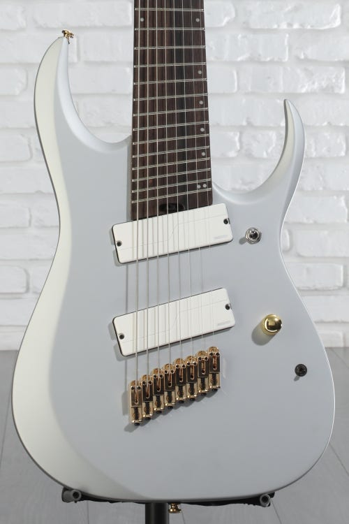 Ibanez Axe Design Lab RGDMS8 Multi-scale 8-string Electric Guitar - Classic Silver Matte