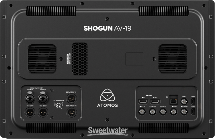Atomos Shogun AV-19 4K Rack Monitor/Recorder/Switcher | Sweetwater