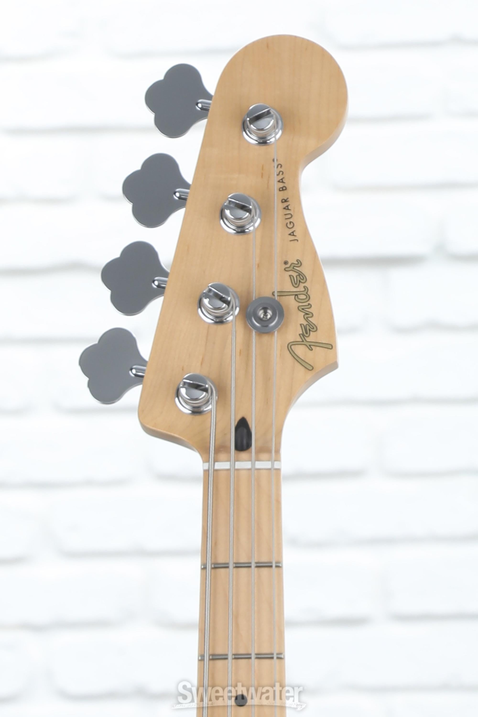 Fender Player Jaguar Bass - Tidepool with Maple Fingerboard | Sweetwater