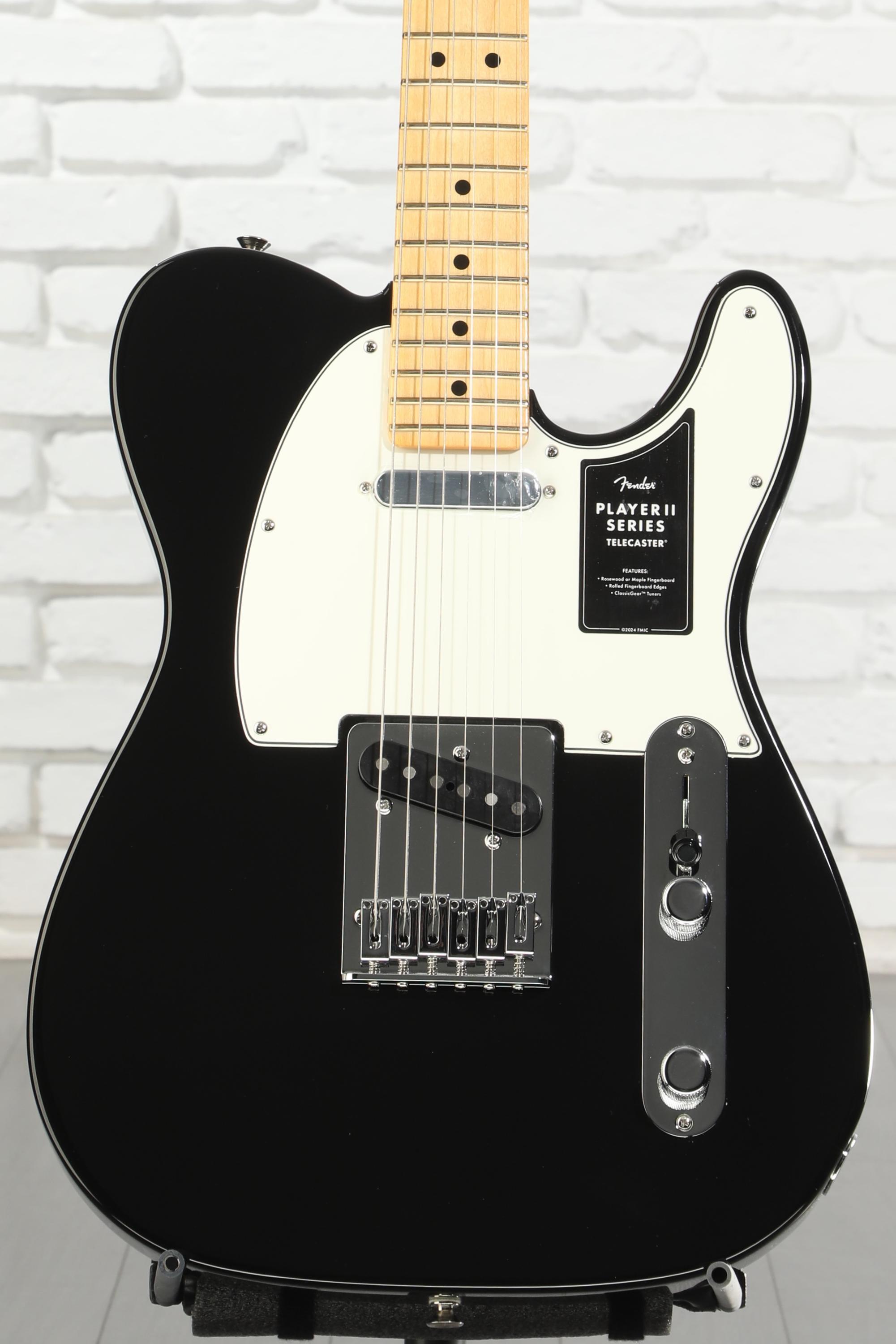 Fender Player II Telecaster Electric Guitar - Black with Maple