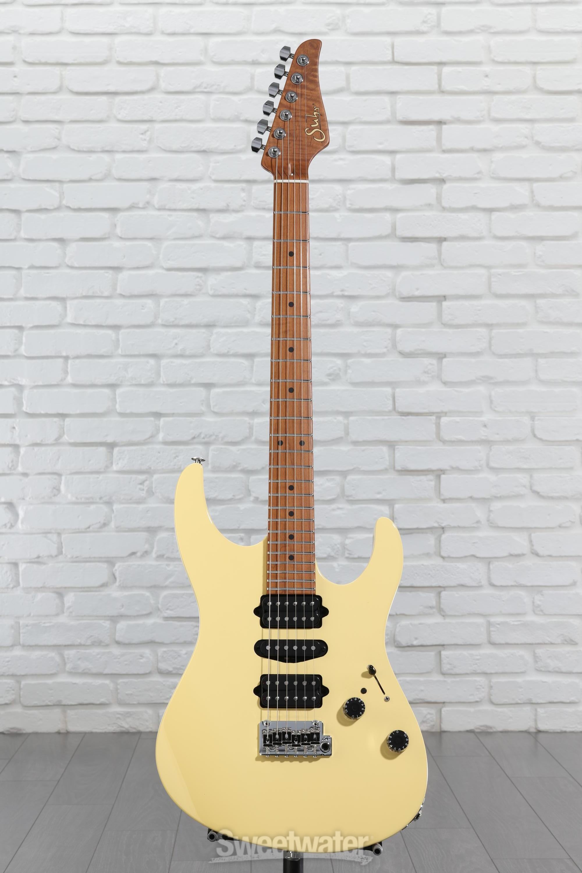 Suhr Modern Antique Electric Guitar - Vintage Yellow | Sweetwater