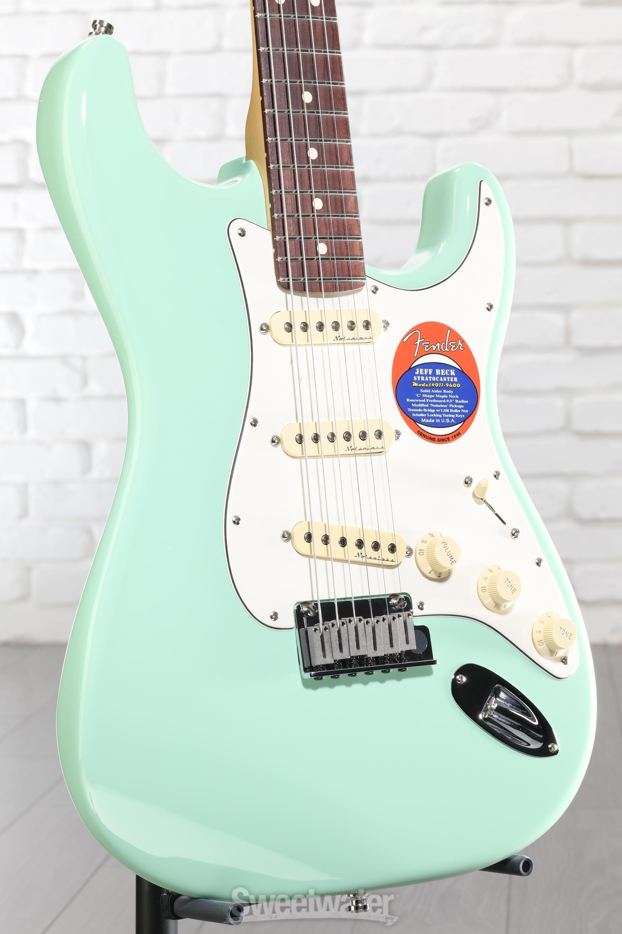 Fender Jeff Beck Stratocaster - Surf Green with Rosewood
