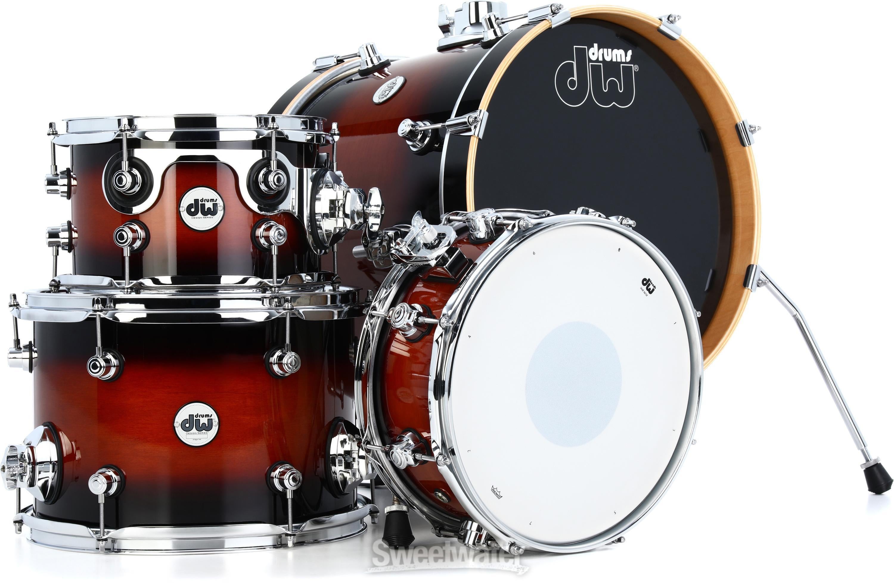 DW DDLG1604TB Design Series Mini-Pro 4-piece Shell Pack with Snare