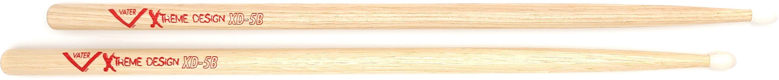 Photo of Vater Xtreme Design Drumsticks - 5B - Nylon Tip