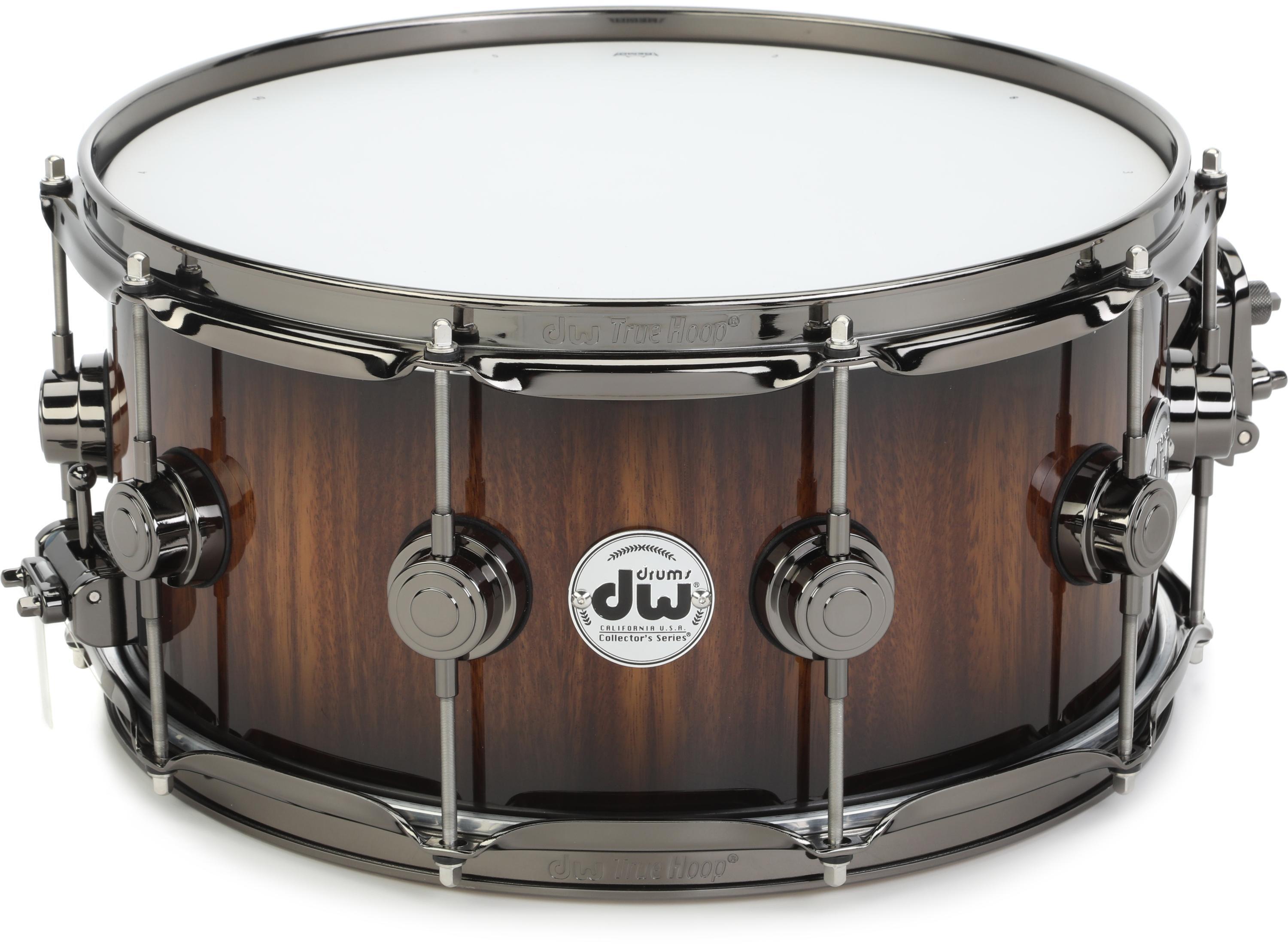 DW Collector's Series Metal Snare Drum - 6.5 x 14 inch - Titanium 