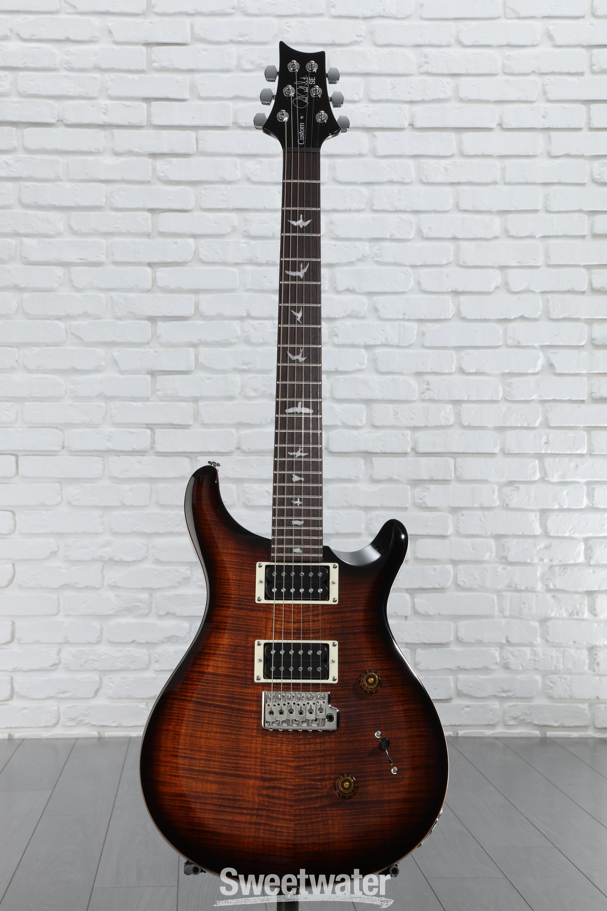 ギター PRS Paul Reed Smith / SE CUSTOM 24 PRS SE Custom 24 Electric Guitar - Black Gold Sunburst