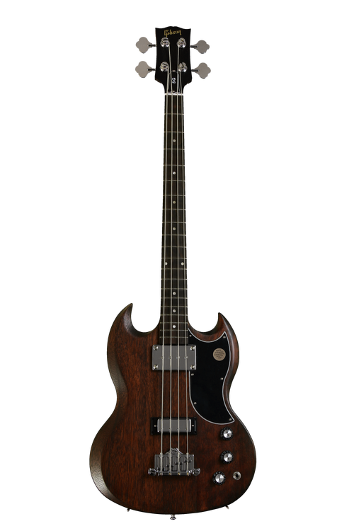 Gibson SG Bass Faded - Worn Brown | Sweetwater Gibson SG Bass Faded - Worn Brown | Sweetwater