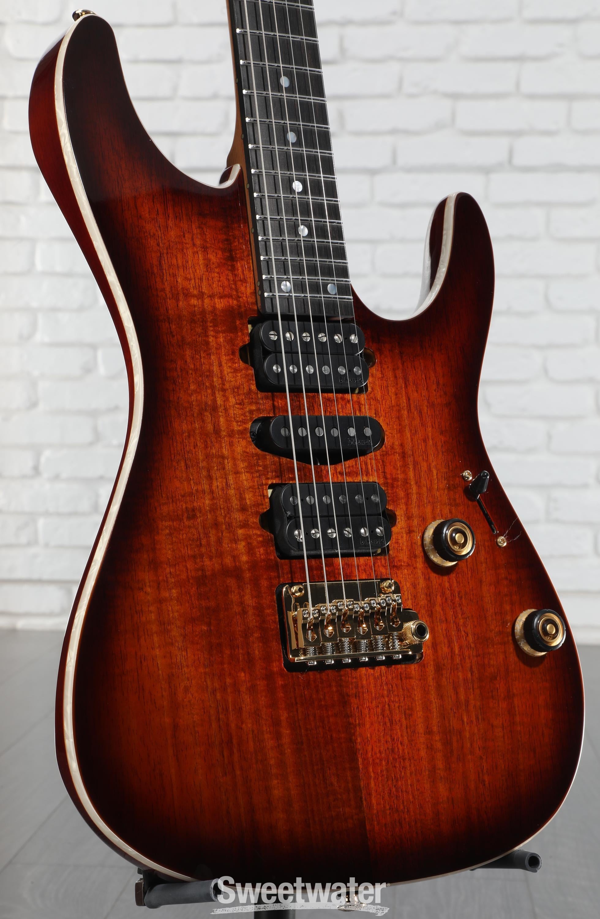 Ibanez Premium AZ47P2K Electric Guitar - Dragon Eye Burst
