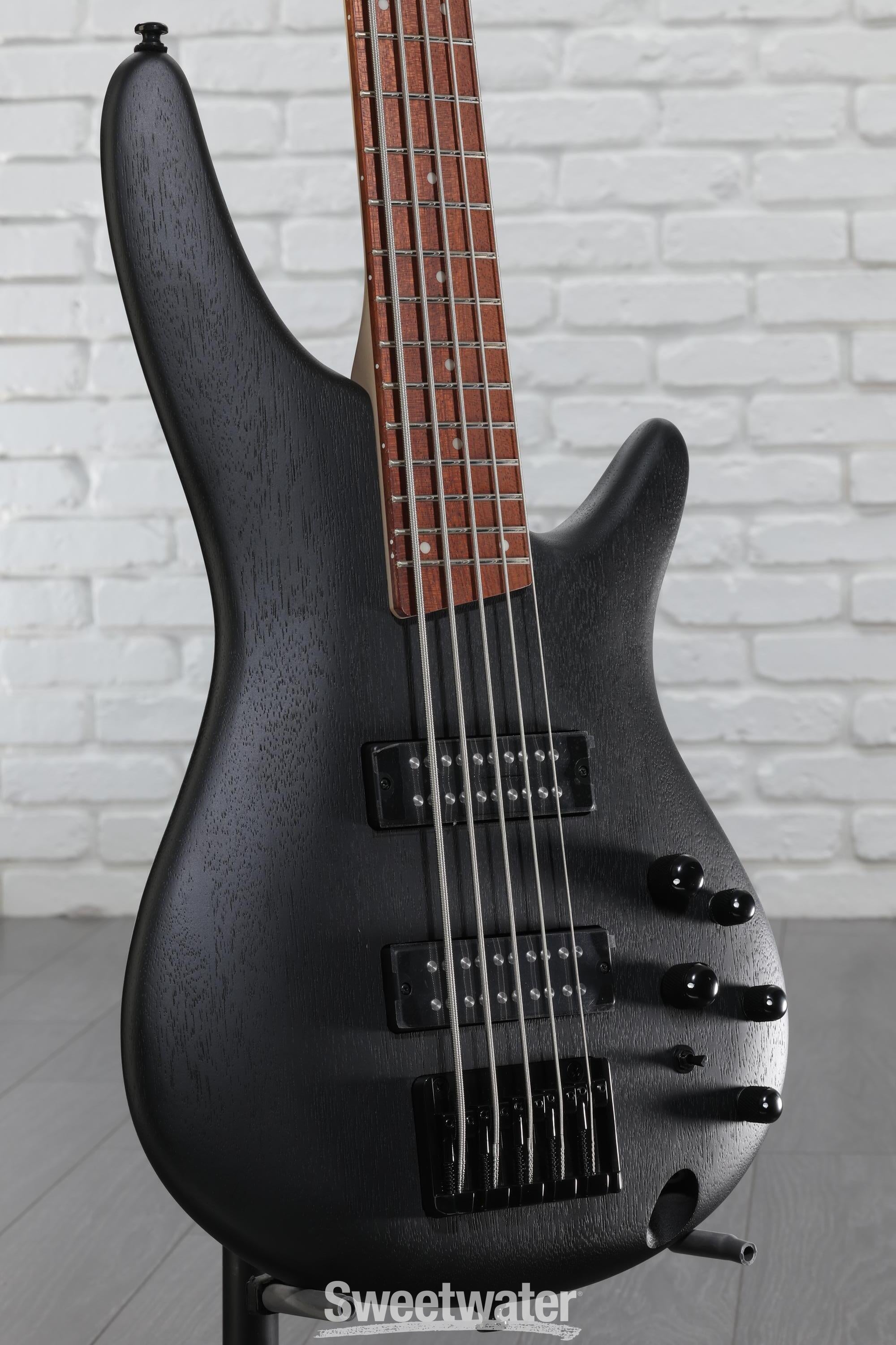 Ibanez Standard SR305E Bass Guitar - Weathered Black