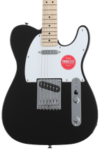Squier Sonic Telecaster Electric Guitar - Black | Sweetwater