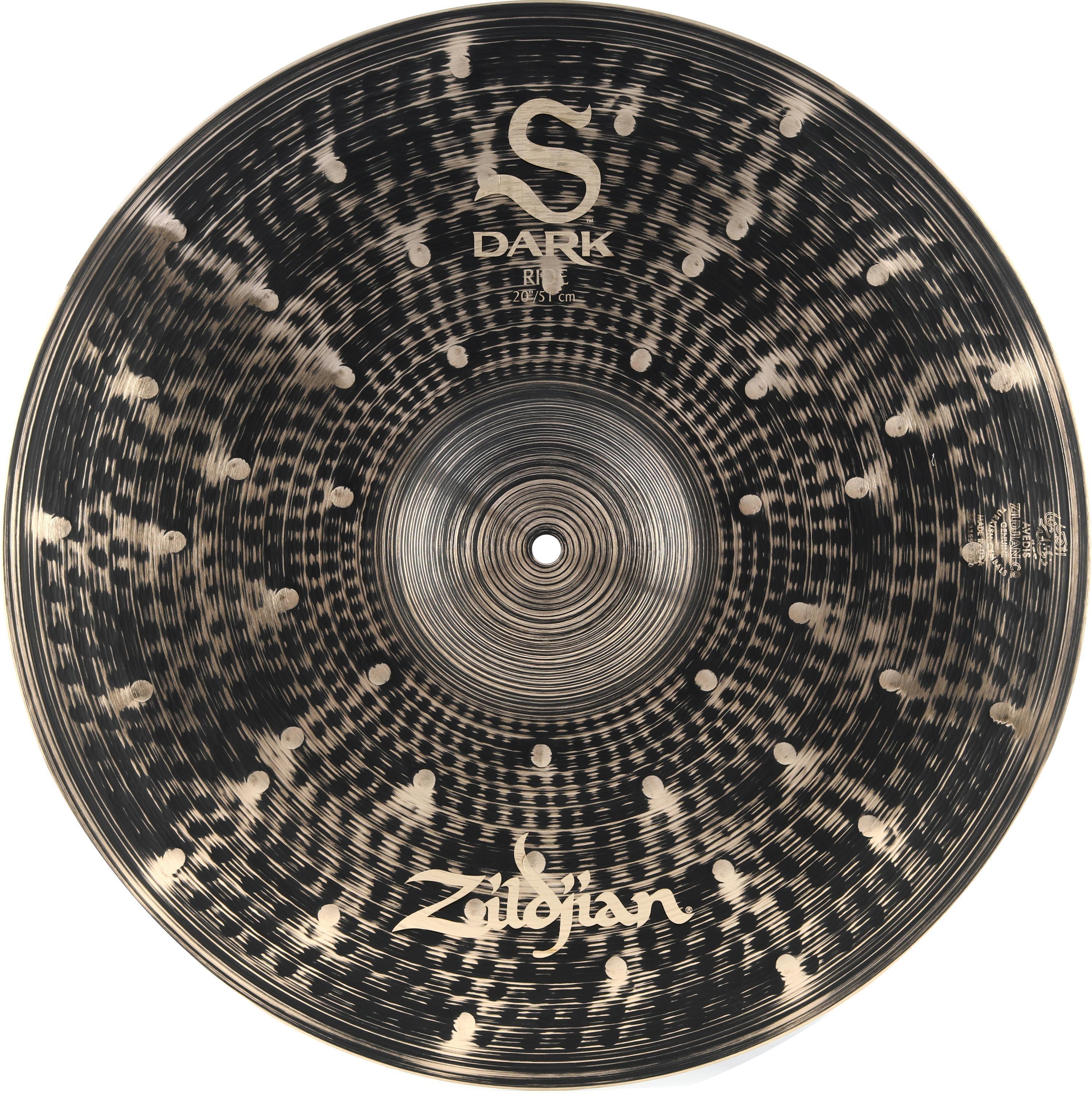 黒20、チョコ20 Zildjian S Dark Ride Cymbal - 20 inch | Sweetwater
