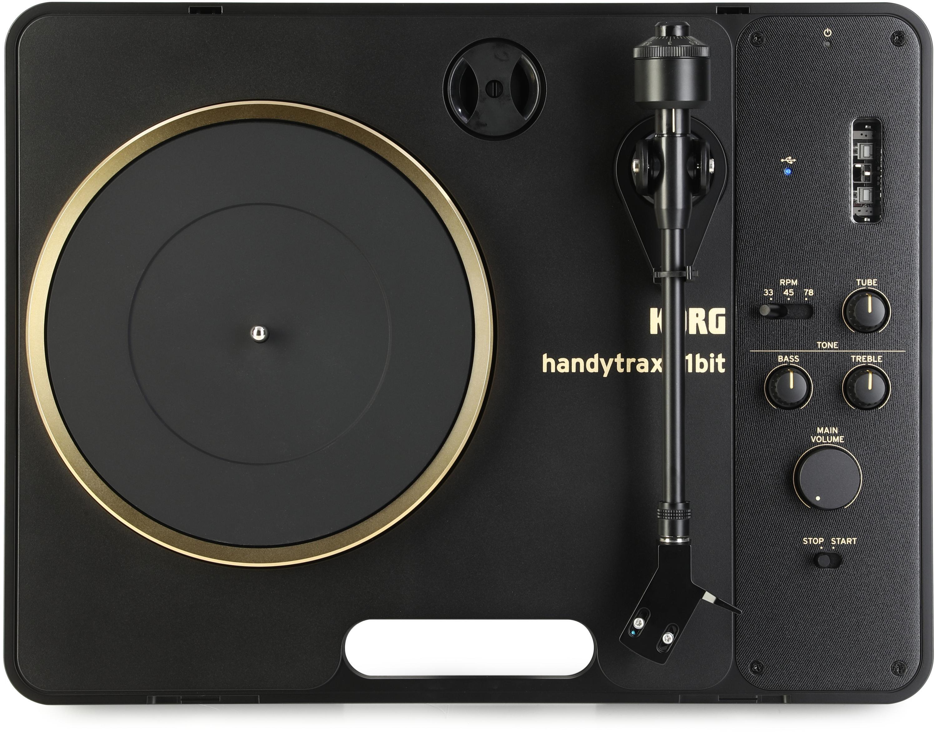 Korg handytraxx 1bit Portable Record Player | Sweetwater