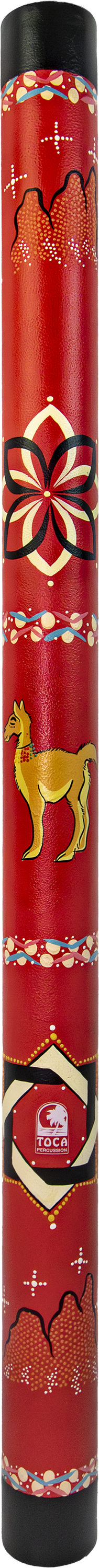 Photo of Toca Percussion Everpour Rainstick - Red Guanaco, 48 inches