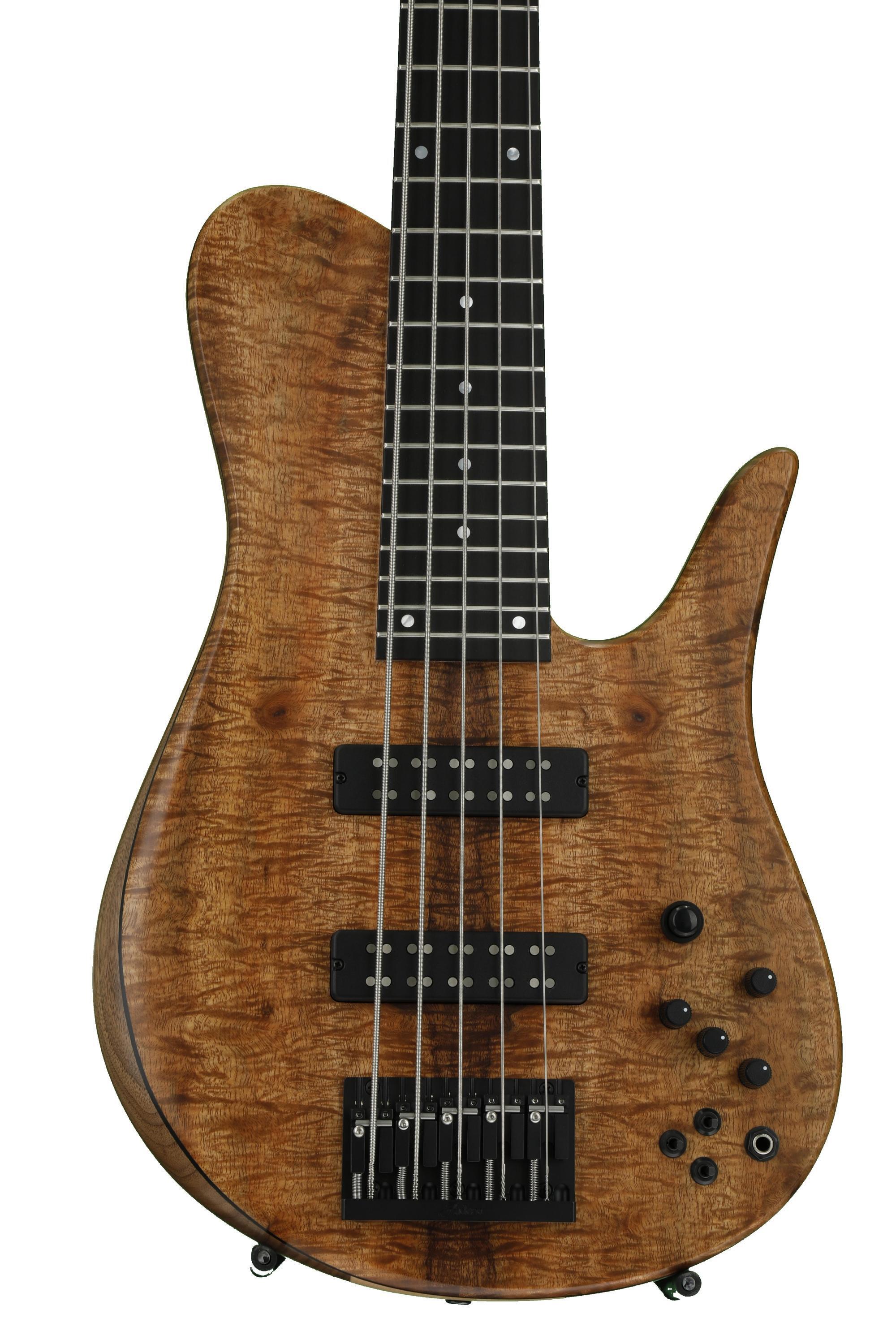 Fodera emperor elite 5 deals walnut burl