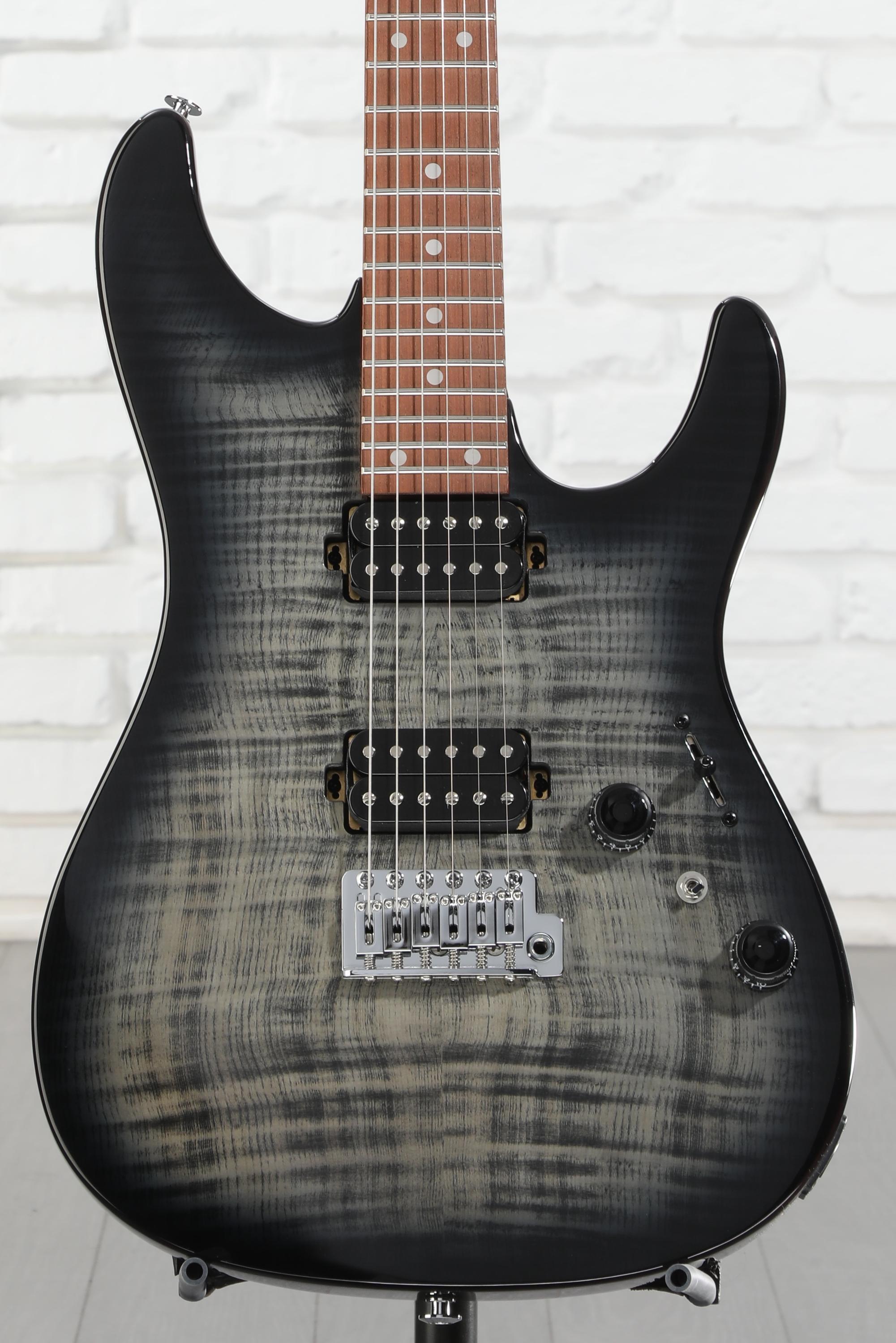 Ibanez Standard AZ24S1F Electric Guitar - Transparent Black