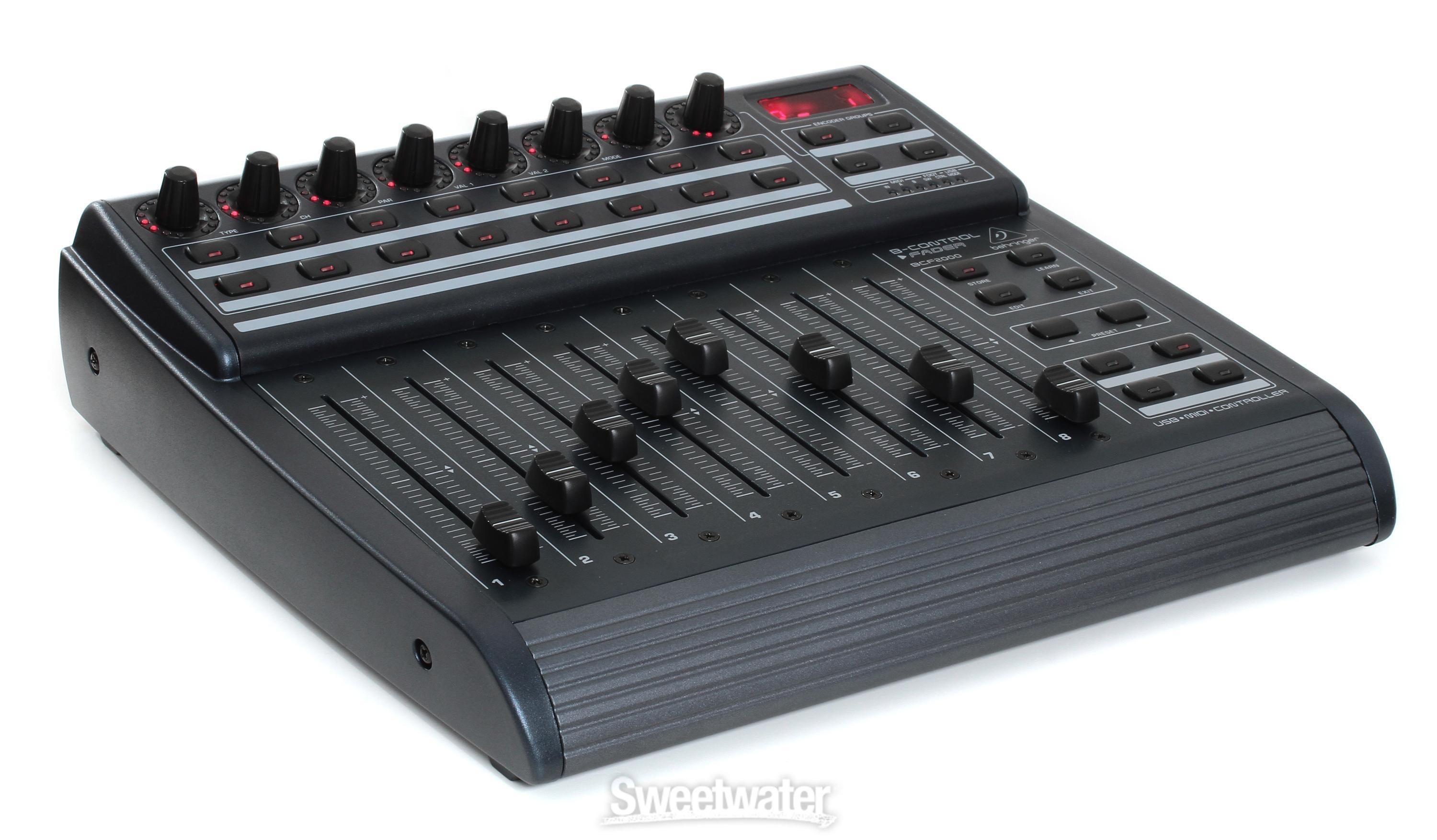 Behringer B-Control Fader BCF2000 Reviews | Sweetwater