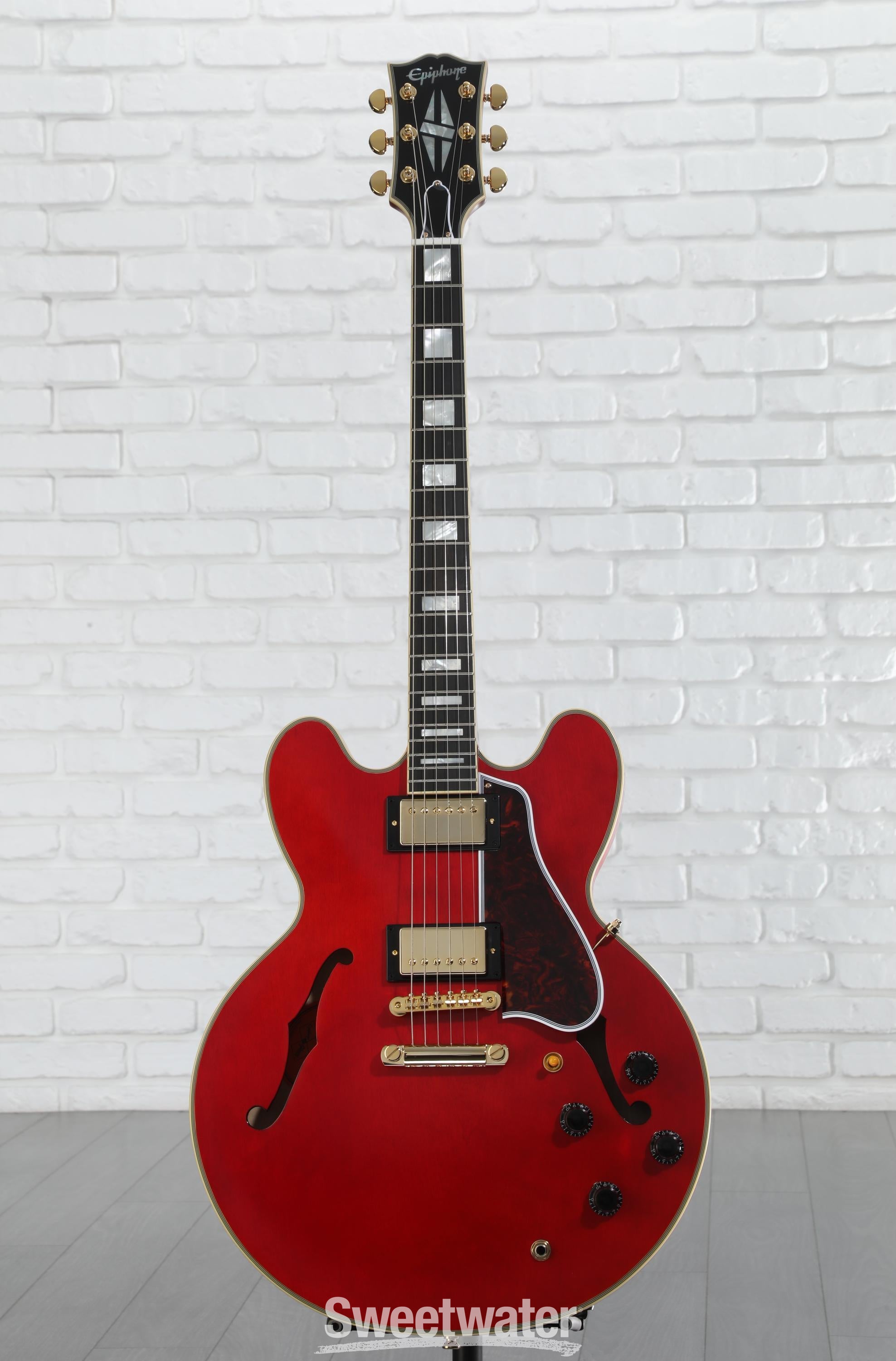 ギター Epiphone Dot ES-355 EB with hardcase Epiphone 1959 ES-355 Semi-hollowbody Electric Guitar