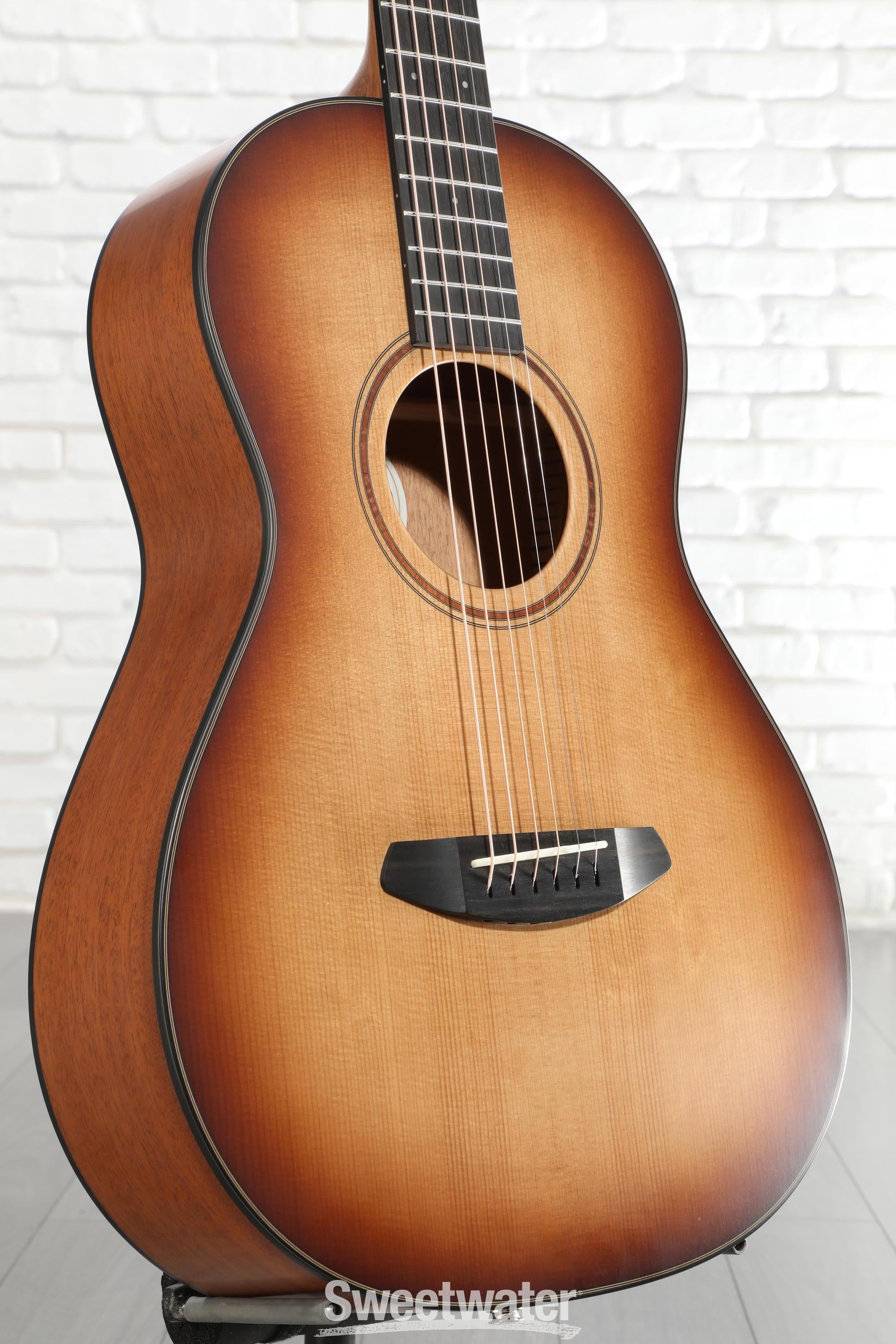 Photo of Breedlove Roots Parlor E Sitka/Mahogany Acoustic-electric Guitar - Edgeburst