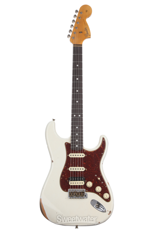 ★Custom Relic OlympicWhite Stratocaster★ Fender Custom Shop Limited 1967 Stratocaster HSS Relic