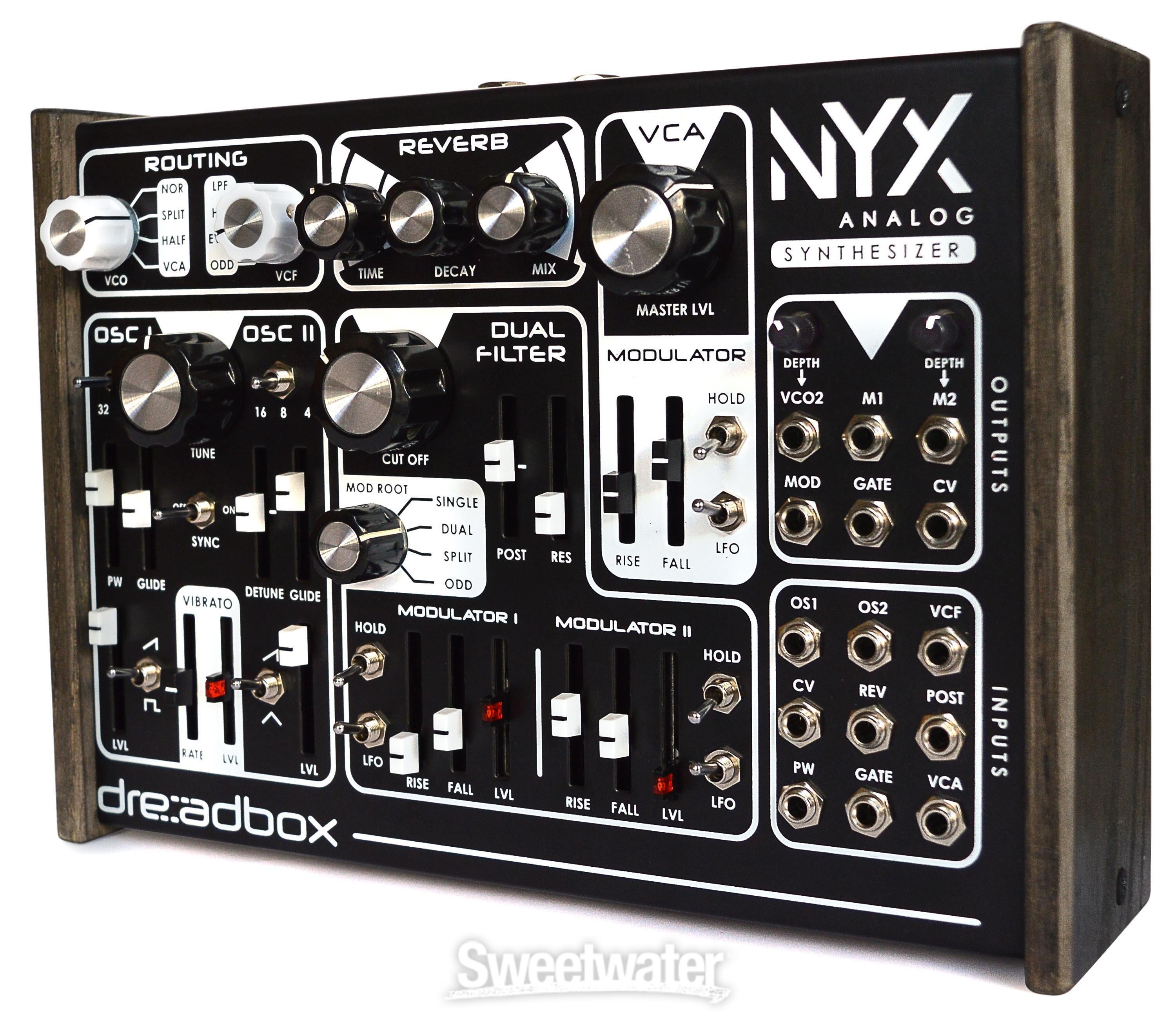 DTM・DAW Dreadbox NYX Dreadbox Nyx Paraphonic Analog Synthesizer with Reverb