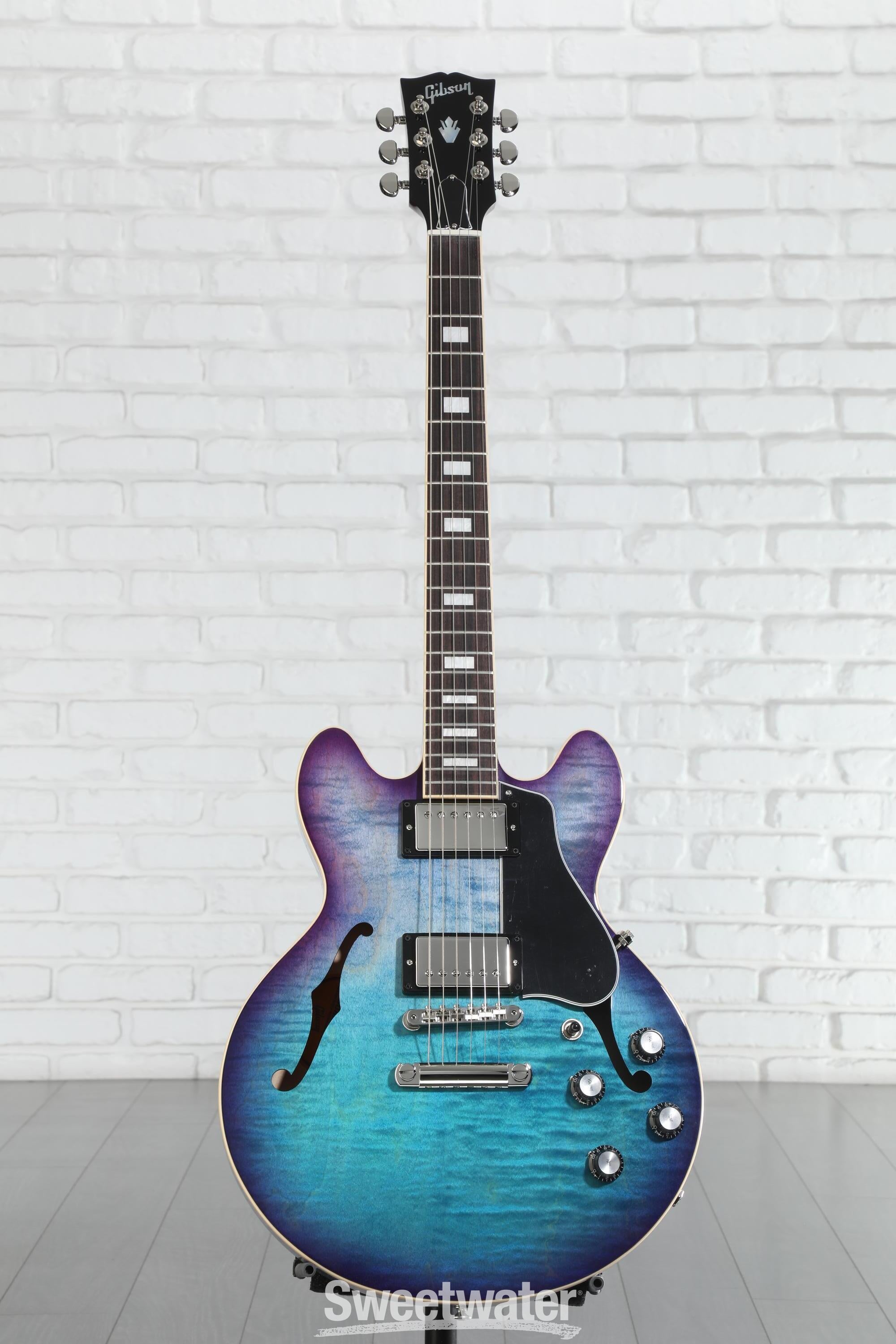Gibson ES-339 Figured Electric Guitar - Blueberry Burst | Sweetwater