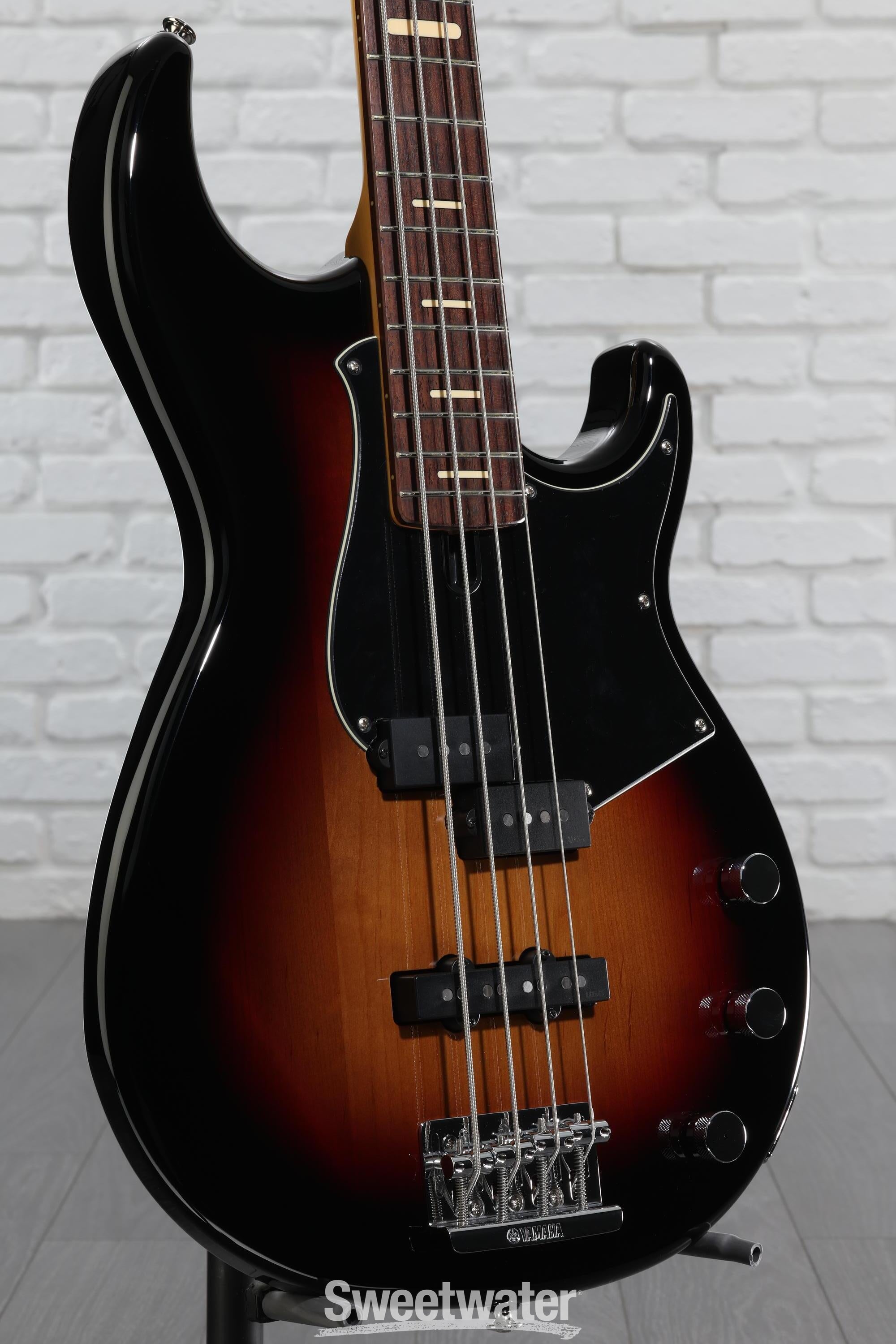ベース YAMAHA BBP34 Yamaha BBP34 4-string Bass Guitar - Vintage Sunburst