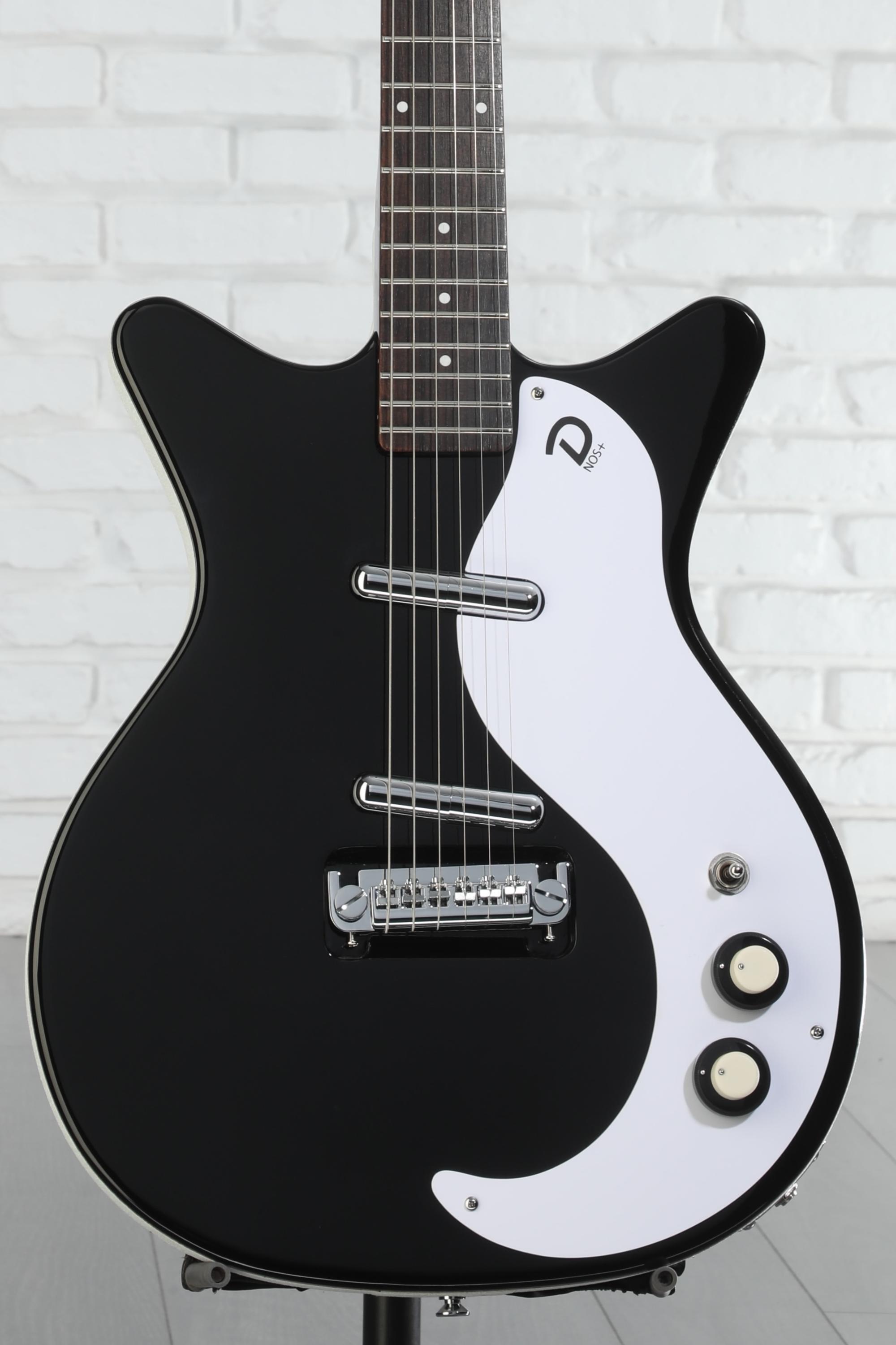 Danelectro '59M NOS+ Semi-hollowbody Electric Guitar - Black