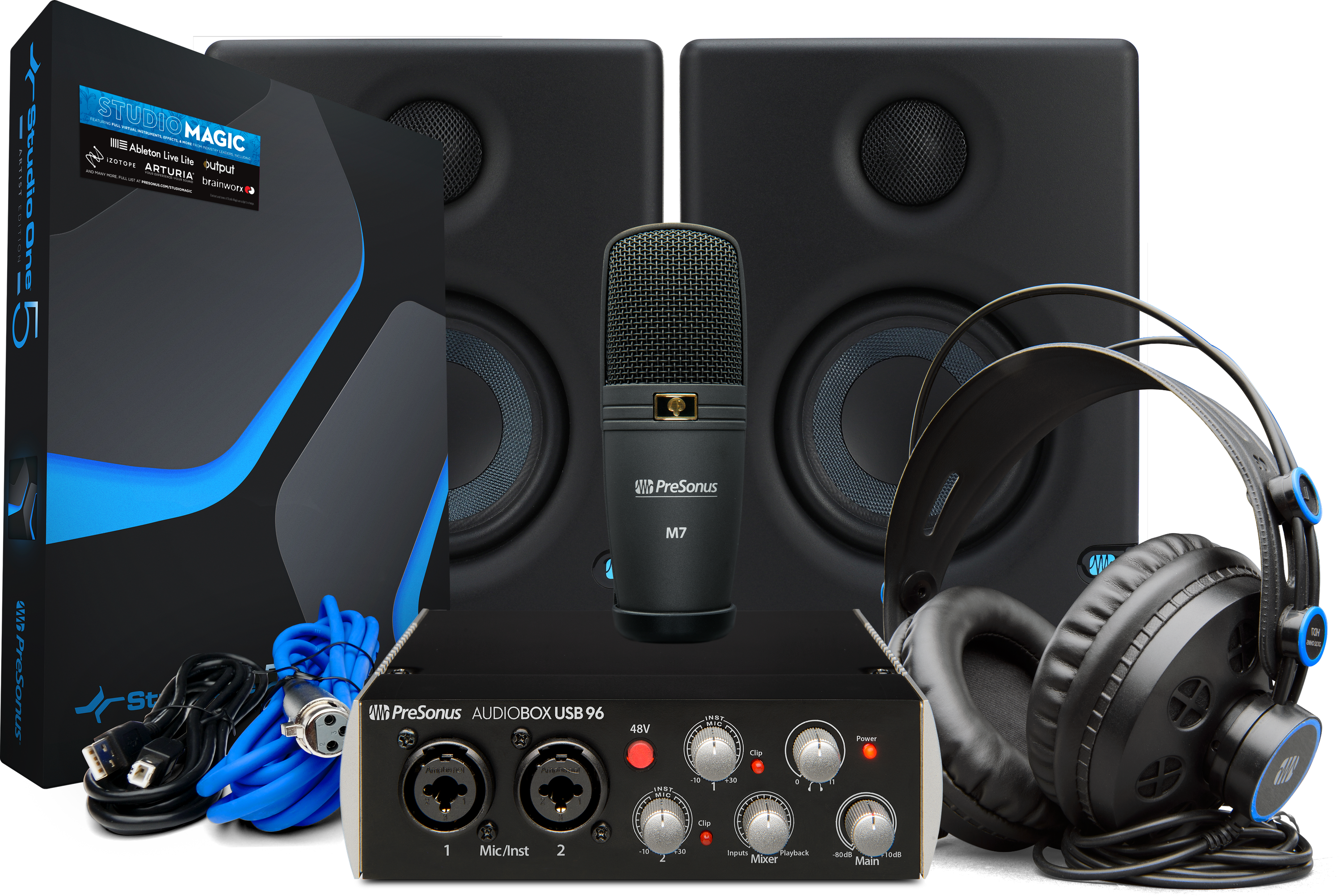 25th　Edition　AudioBox　Recording　96　Hardware　Software　Anniversary　Ultimate　Bundle　and　PreSonus　Sweetwater