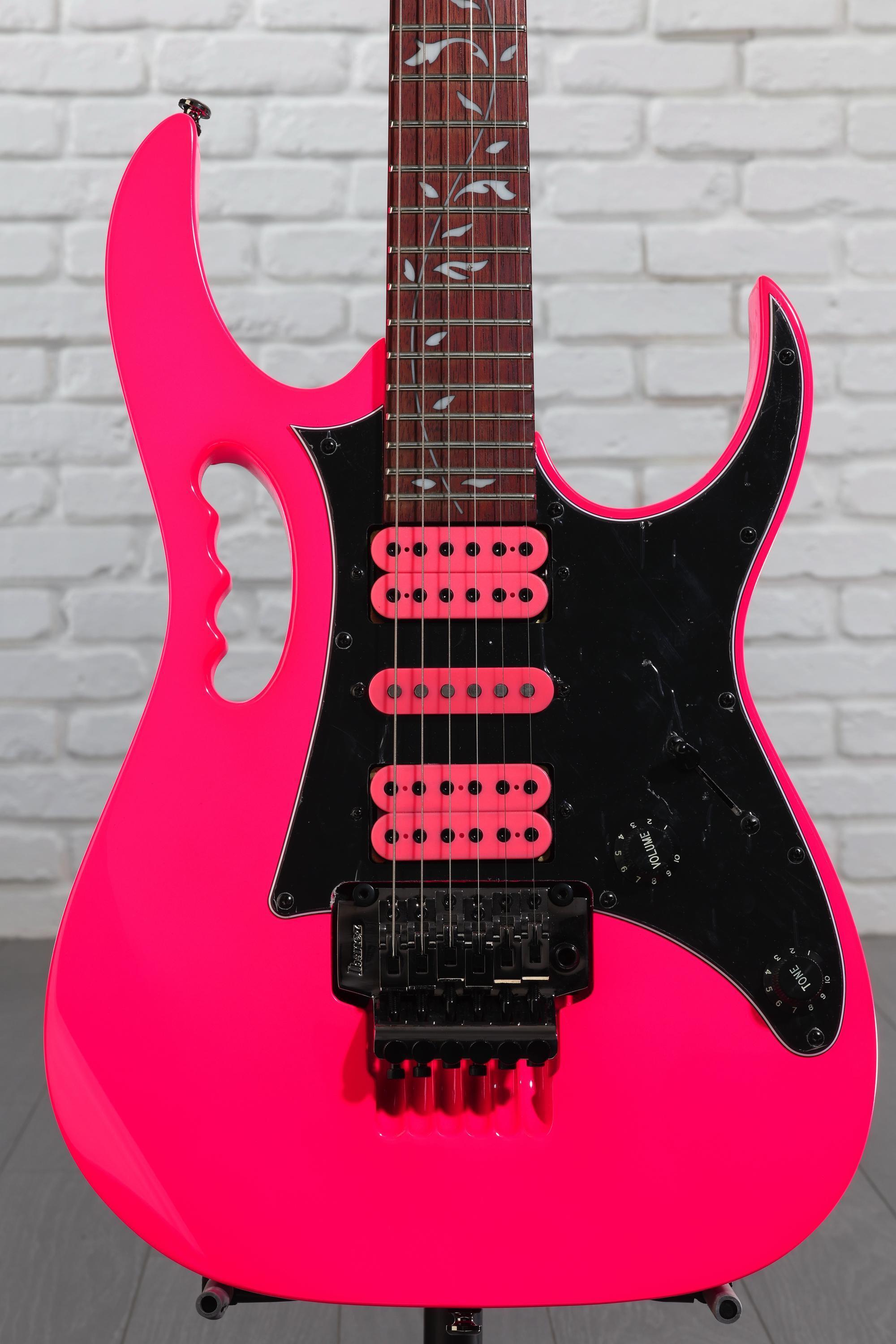 Ibanez Steve Vai Signature JEMJRSP - Pink Reviews | Sweetwater