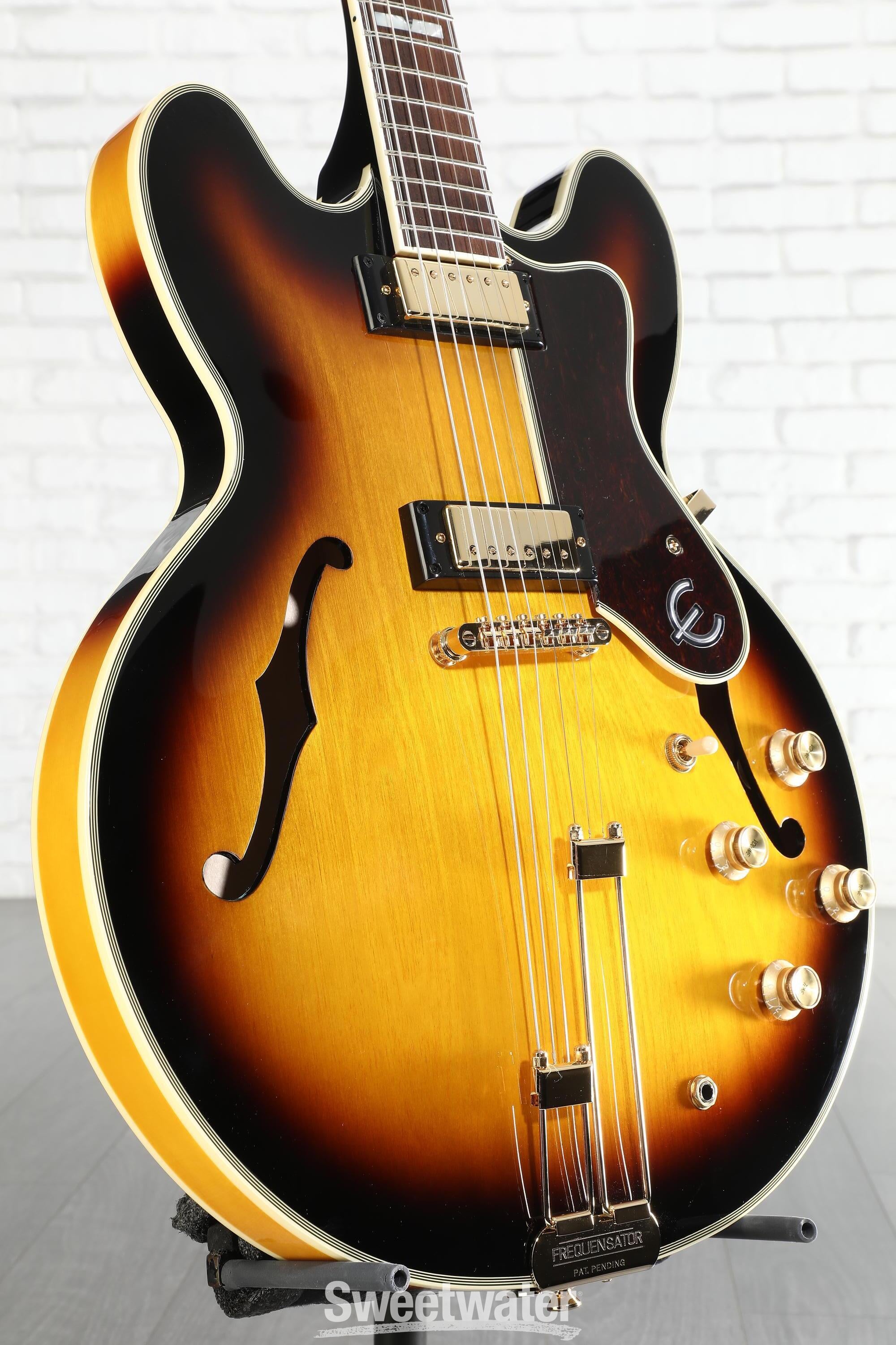 Epiphone Sheraton Frequensator Semi-hollowbody Electric Guitar