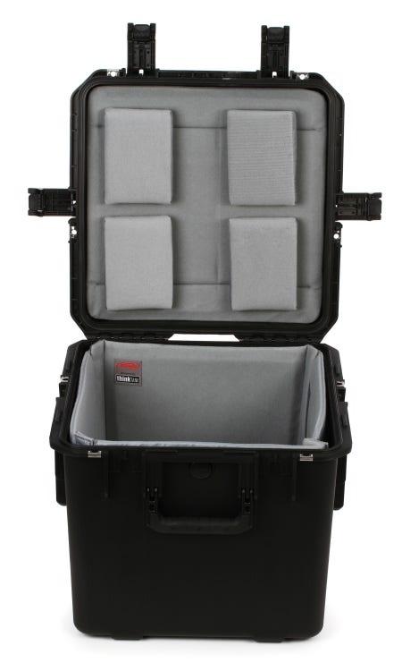 SKB 3i-1717-16LT iSeries Waterproof Dual Snare Drum Case