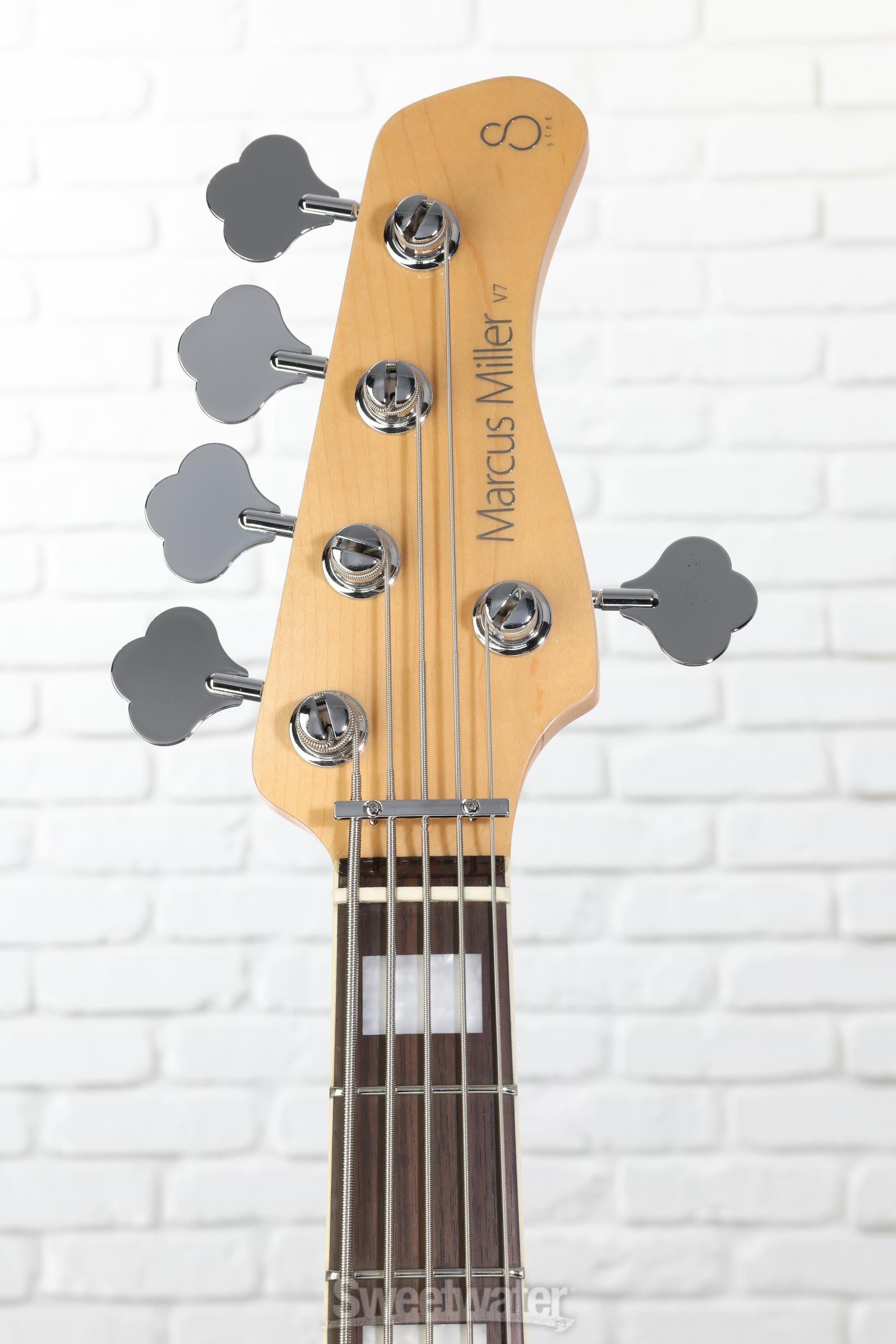 Sire Marcus Miller V7 Alder 5-string Bass Guitar - Bright Metallic