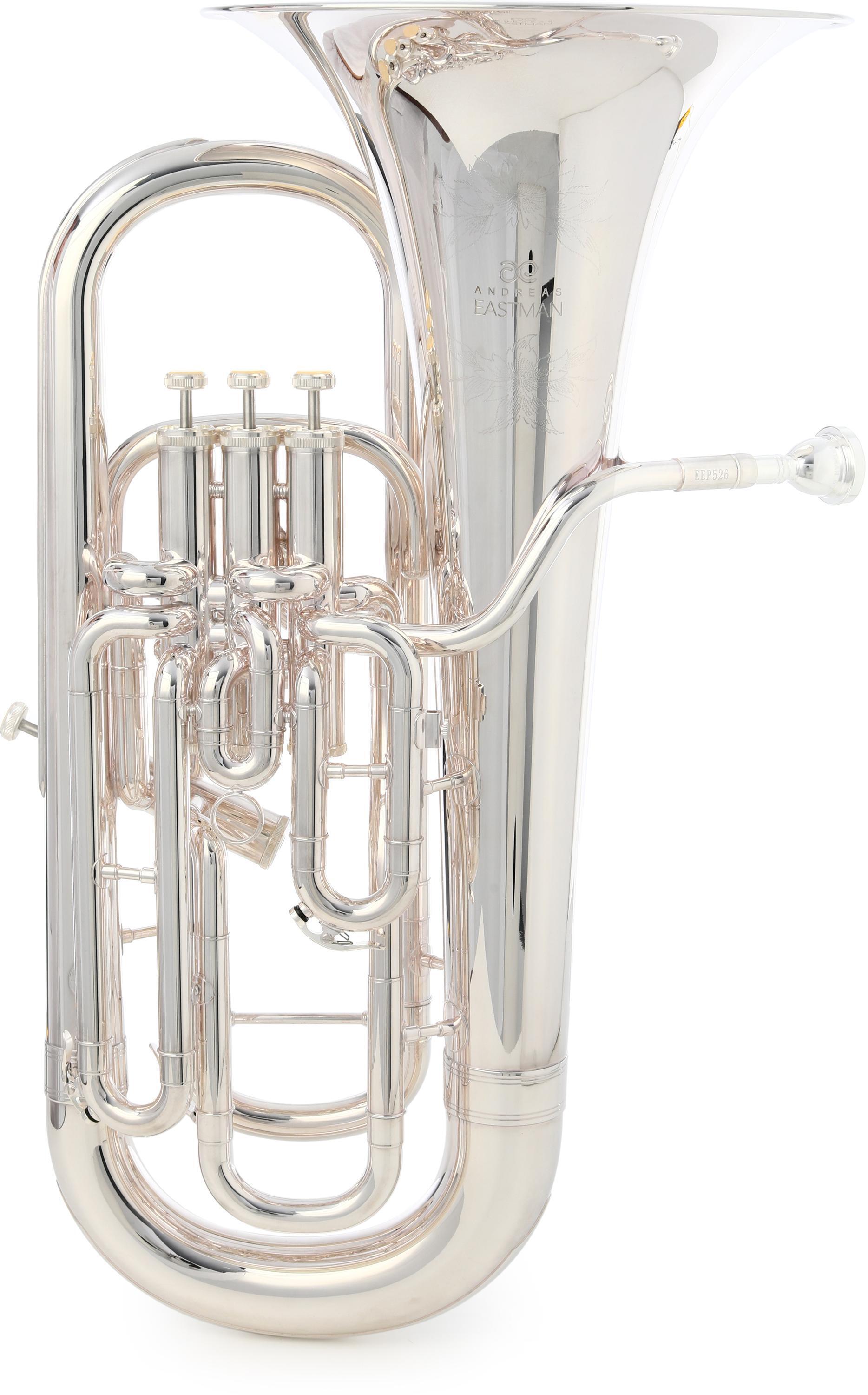 Eastman EEP526S Professional Euphonium Silverplated Sweetwater