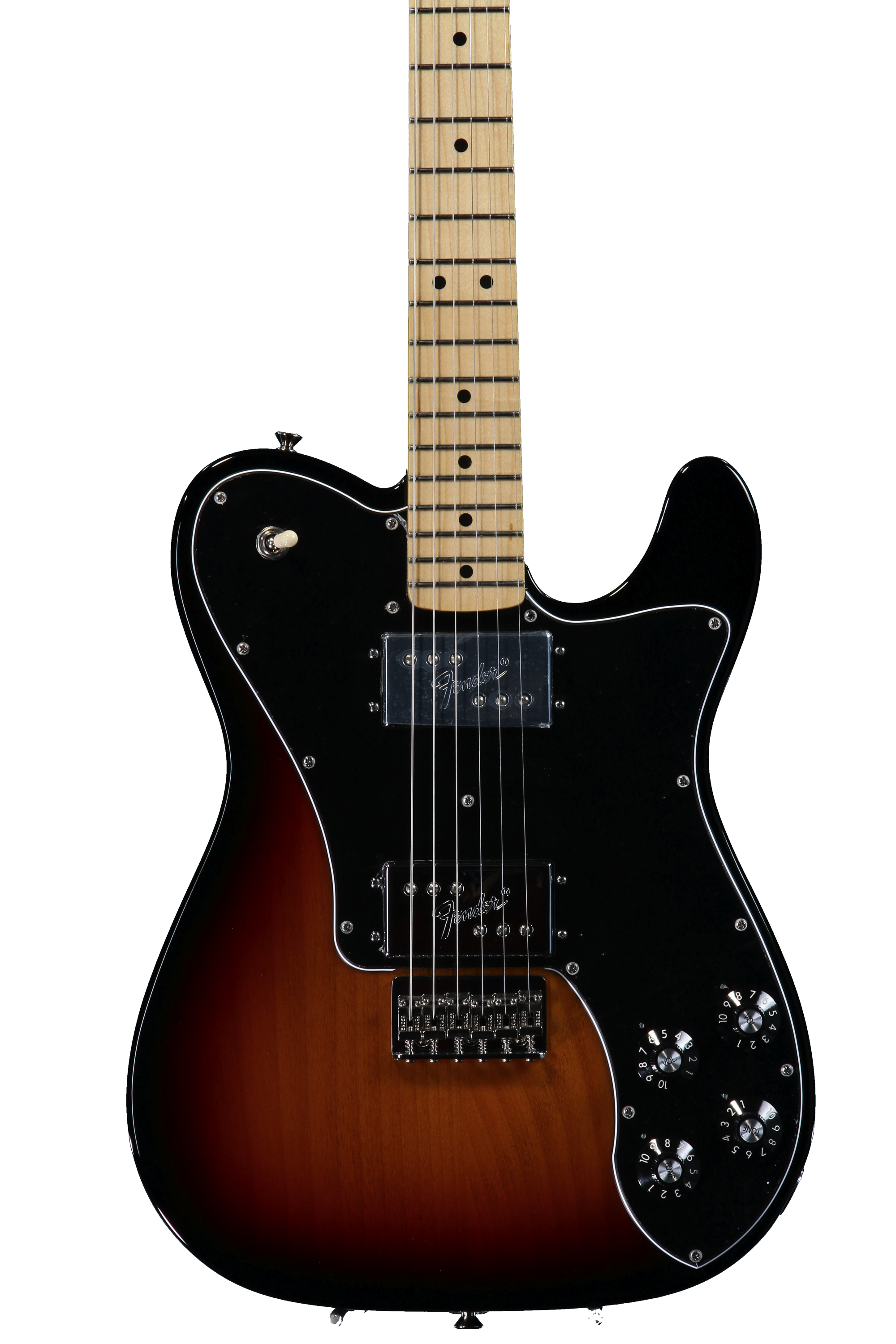 Fender '72 Telecaster Deluxe - 3-Color Sunburst w/ Maple Fingerboard