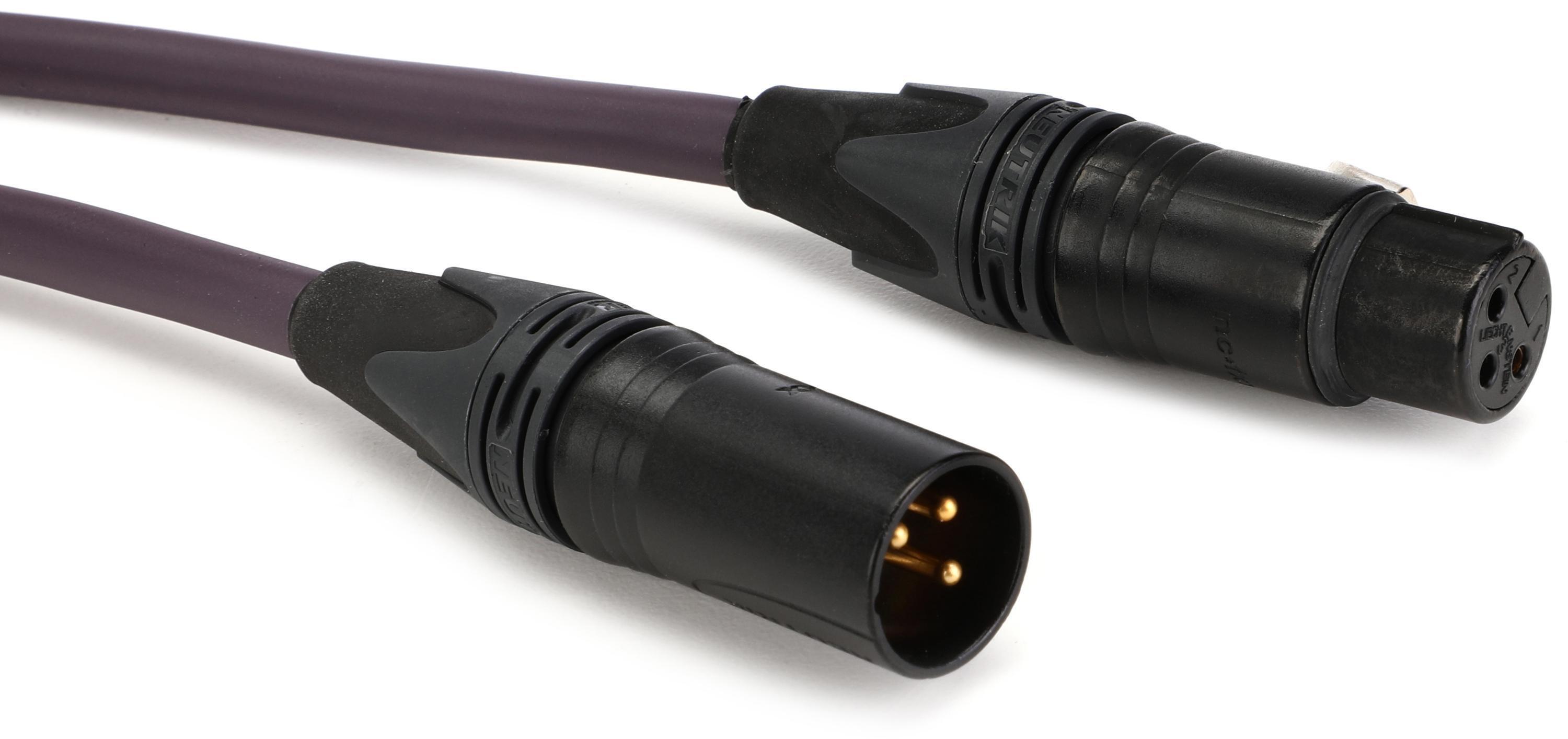 Shure BCASCA-NXLR3QI XLR and 1/4-inch Male Cable for BRH50M/440M