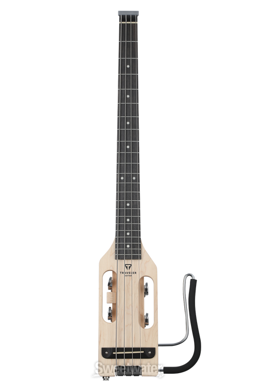Traveler Guitar Ultra-Light Bass Guitar - Natural Maple | Sweetwater