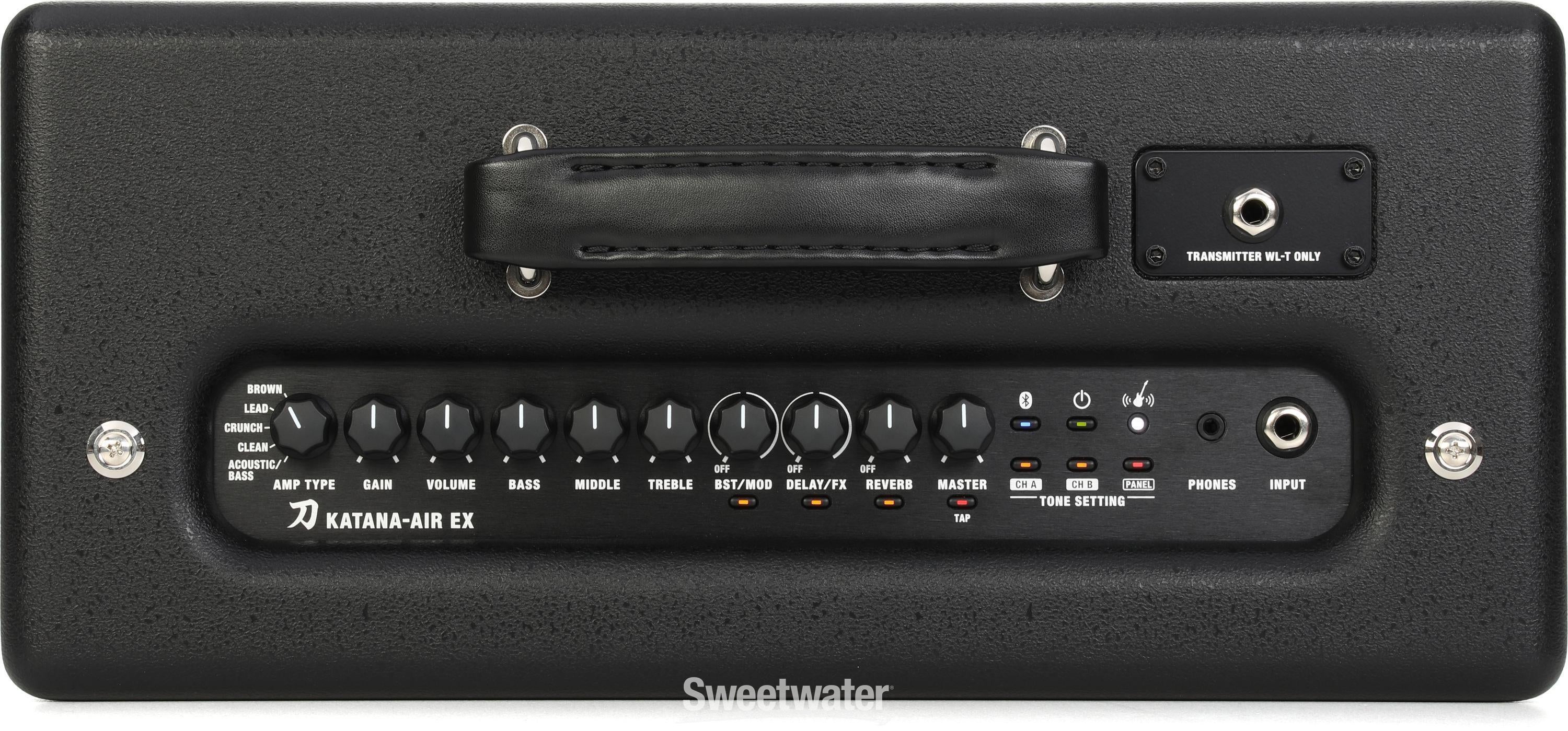 Boss Katana-Air EX 20-/35-watt 2 x 5-inch Wireless Guitar Desktop Amp |  Sweetwater