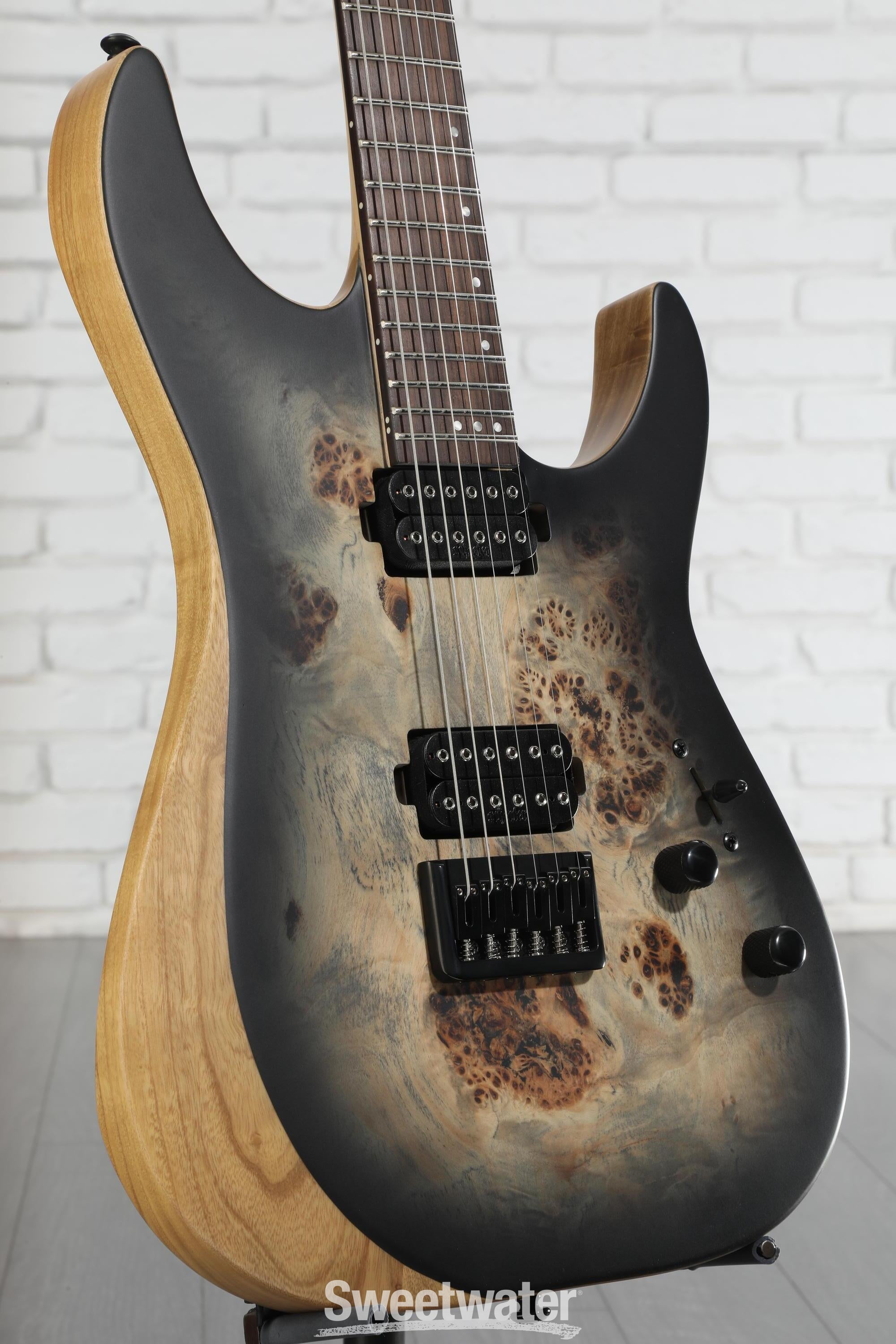 Schecter Reaper-6 - Satin Charcoal Burst | Sweetwater