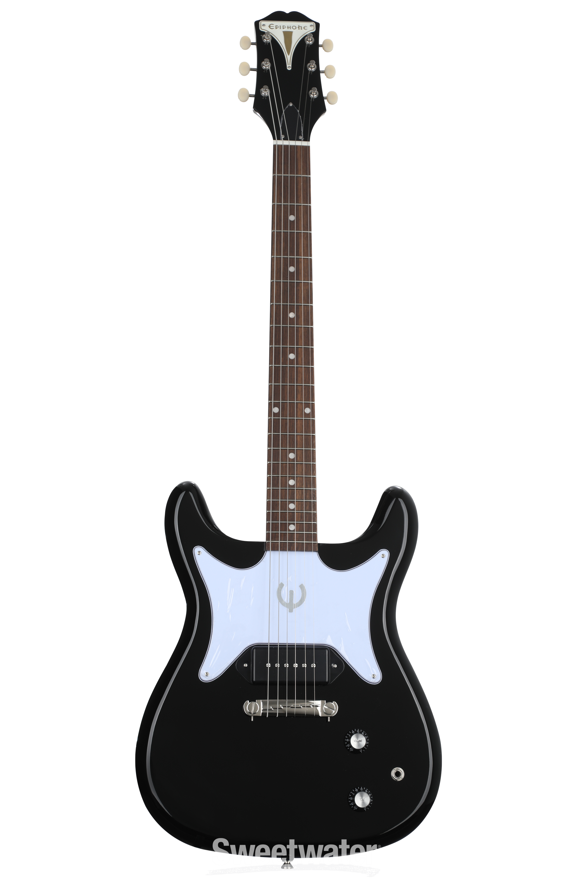 美品 Epiphone エピフォン Coronet ebony ギター ブラック Epiphone Coronet Electric Guitar - Ebony | Sweetwater