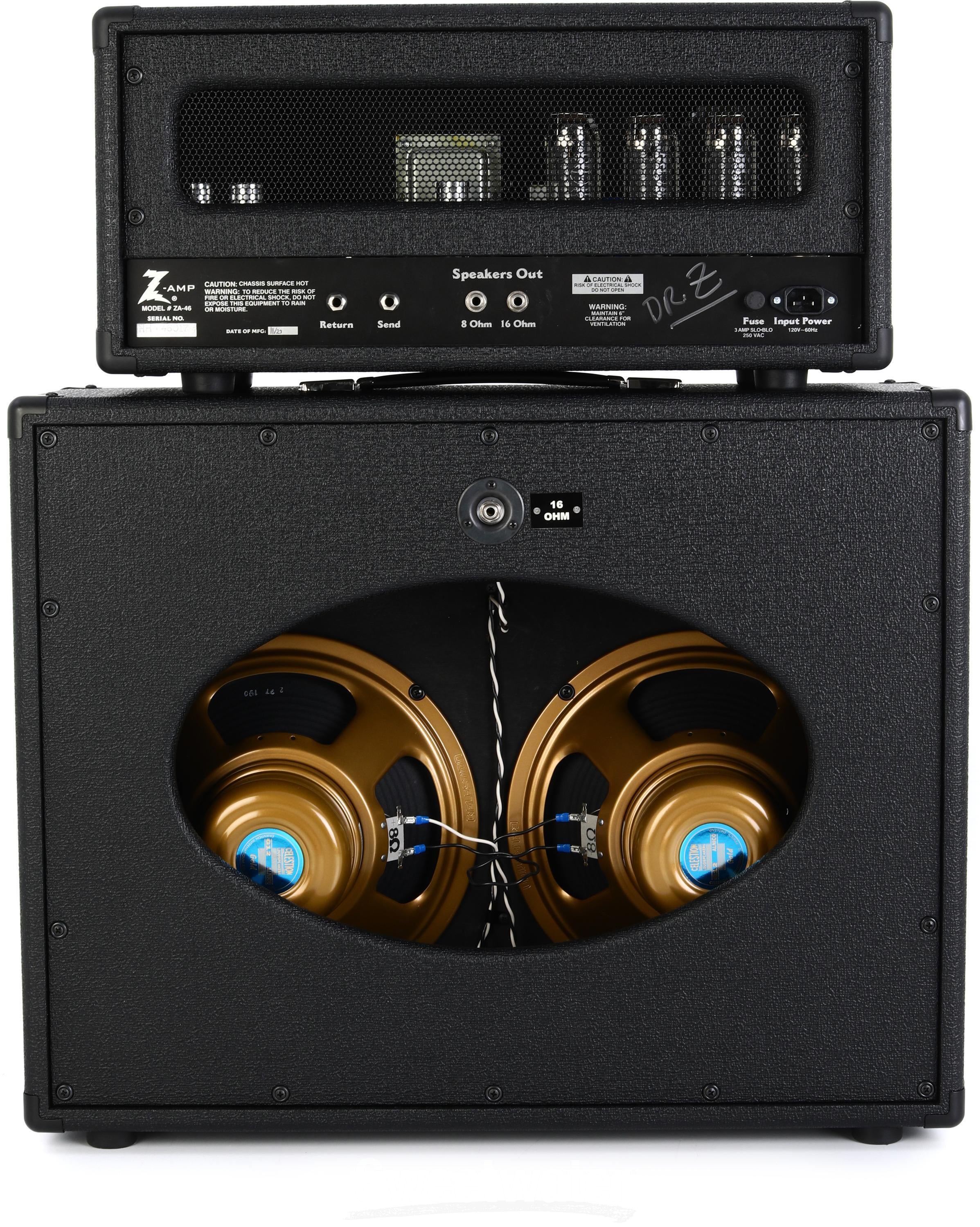 Dr. Z Z-80 Set 80-watt Tube Amplifier Head and 2 x 12-inch Cabinet 